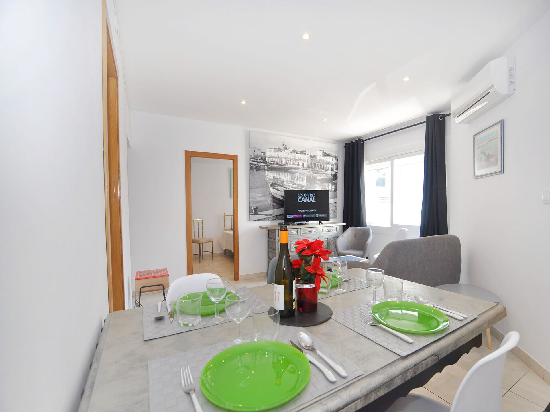 6-persoons appartement in centrum Roses op 50m van het strand - foto 7
