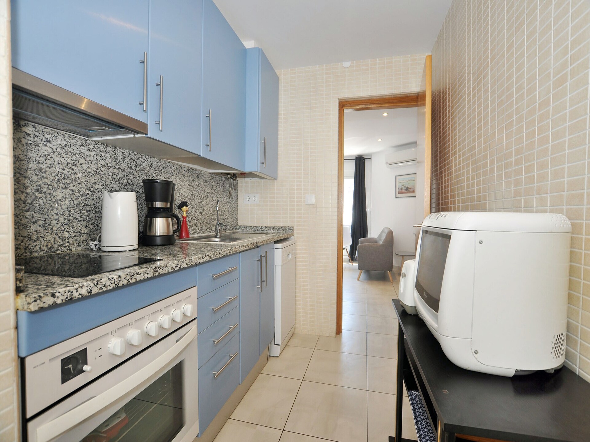 6-persoons appartement in centrum Roses op 50m van het strand - foto 4