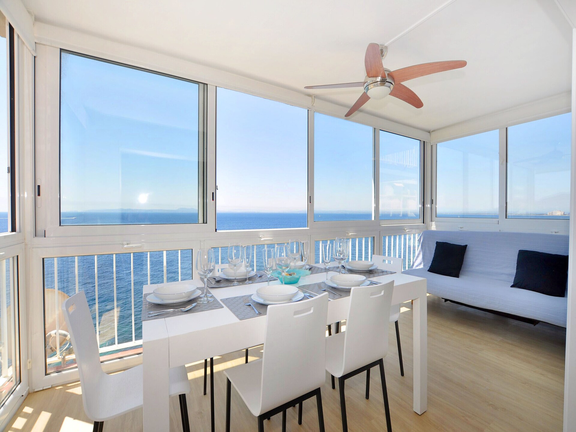 Appartement aan zee in Roses met panoramisch uitzicht, op 50 meter van het strand - foto 4