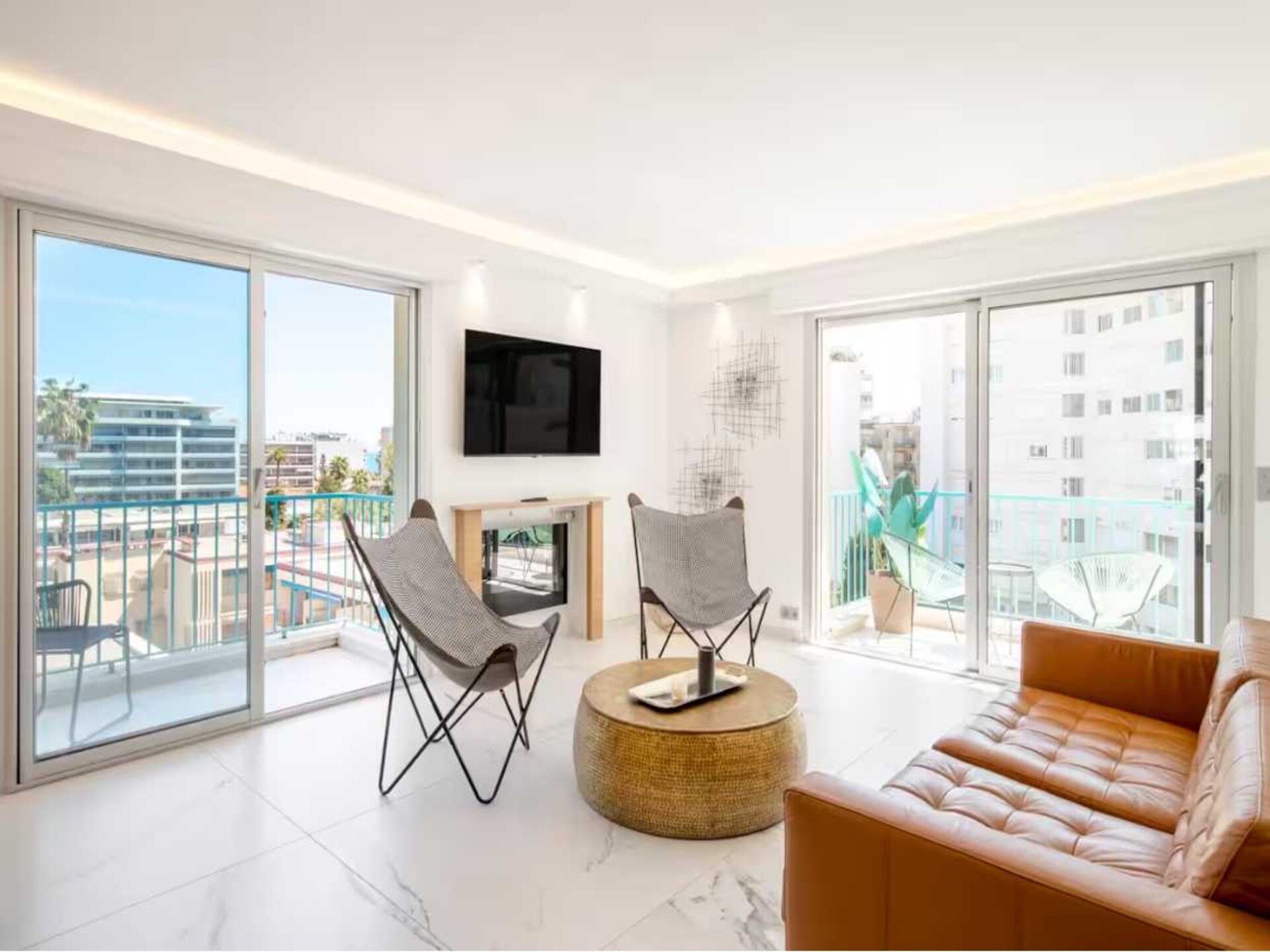Luxe 3-slaapkamer appartement aan de Croisette in Cannes – Palm Beach - foto 8
