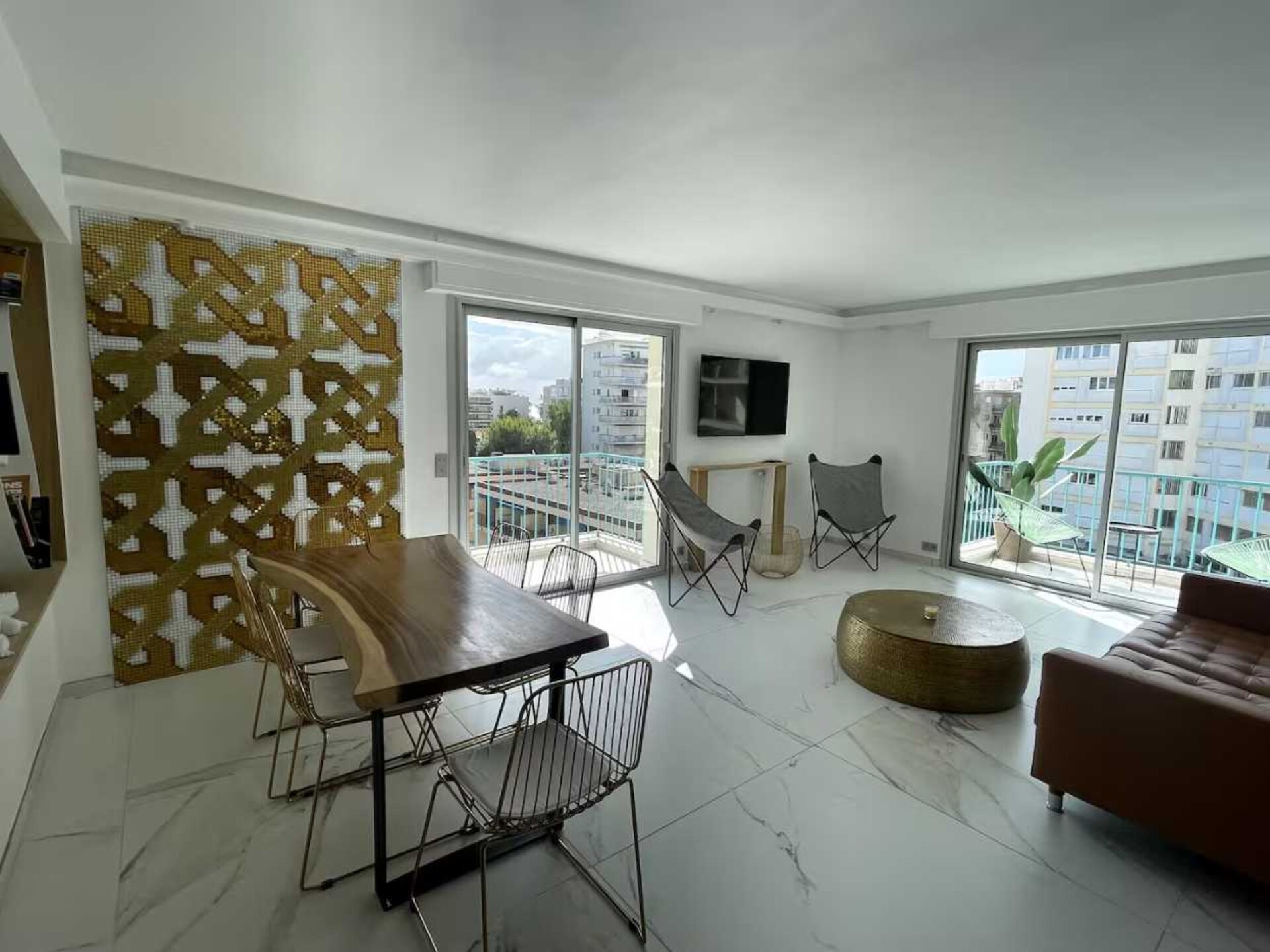 Luxe 3-slaapkamer appartement aan de Croisette in Cannes – Palm Beach - foto 9
