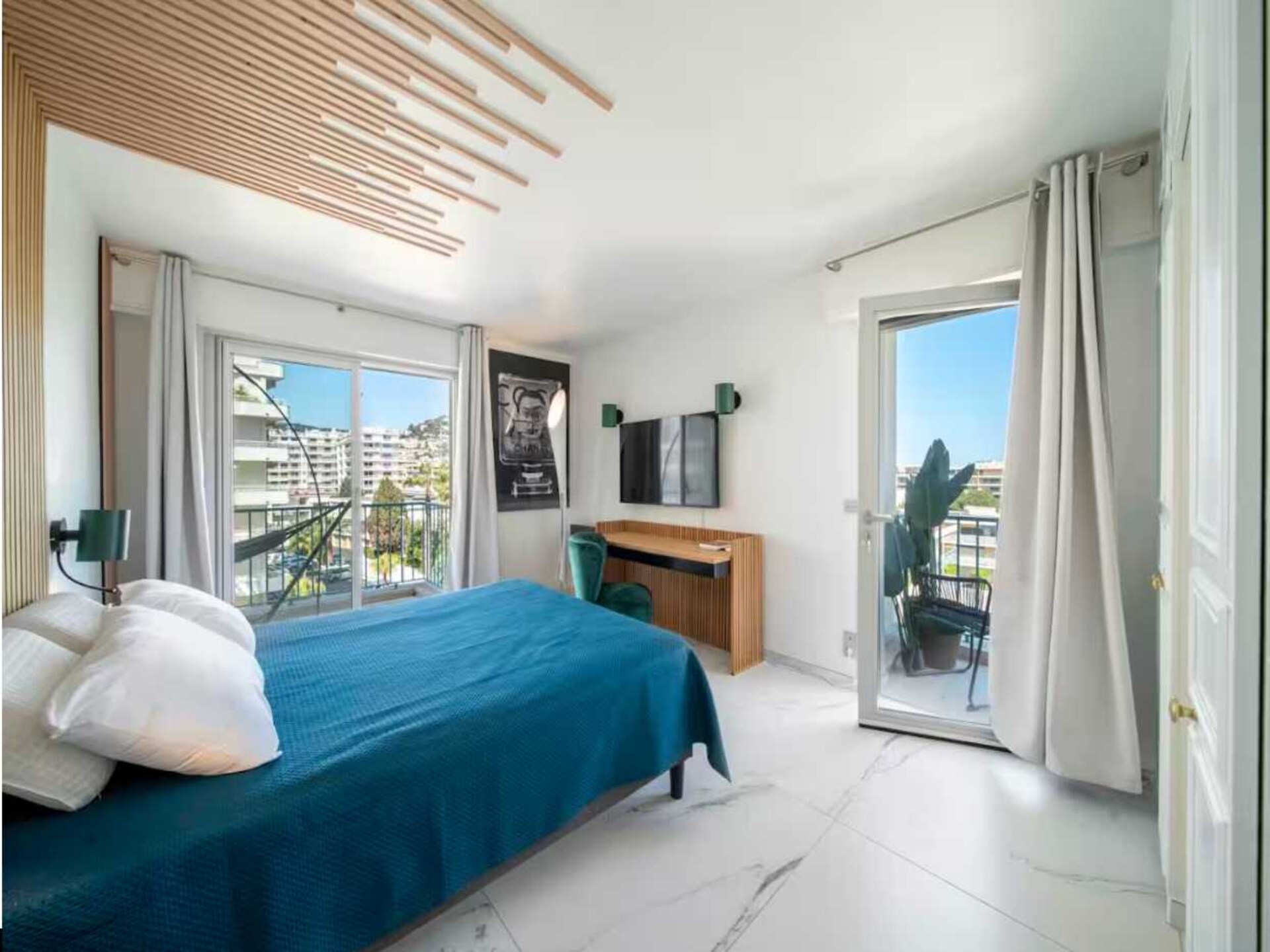 Luxe 3-slaapkamer appartement aan de Croisette in Cannes – Palm Beach - foto 17