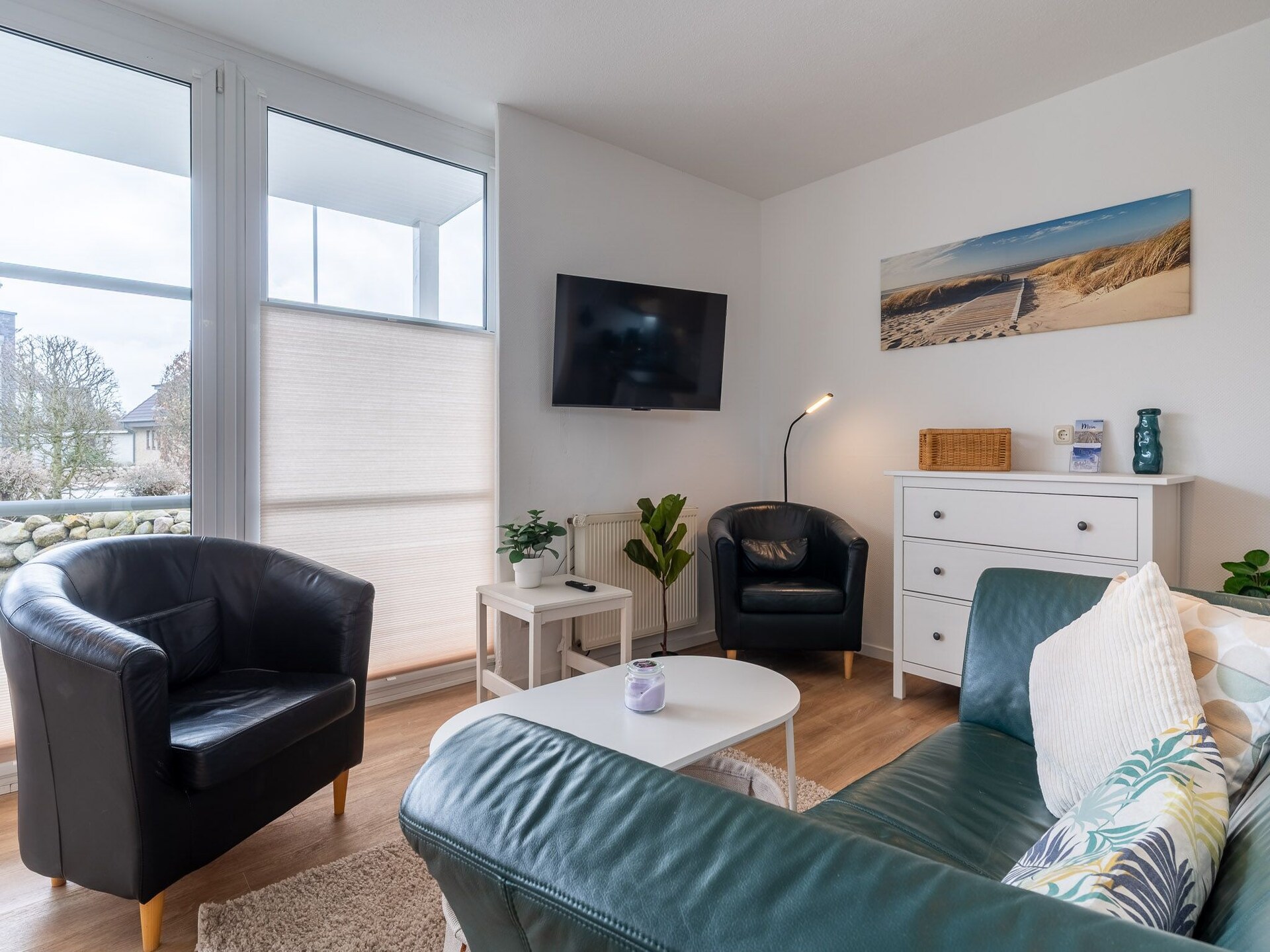 Modern appartement met terras op 1km van het strand van St. Peter-Ording - foto 7