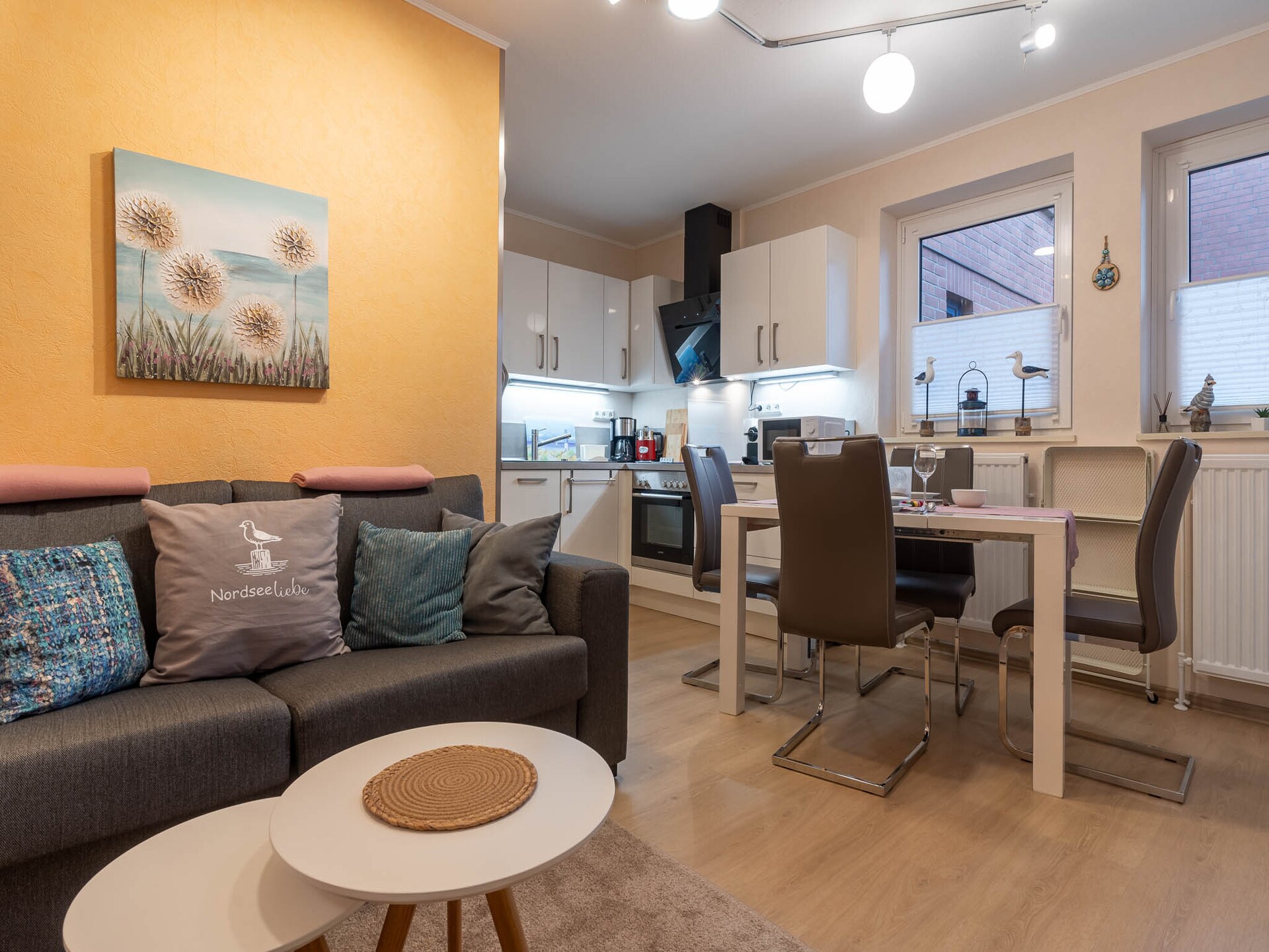 Möwennest: knus appartement voor 4 bij strand en haven - foto 4