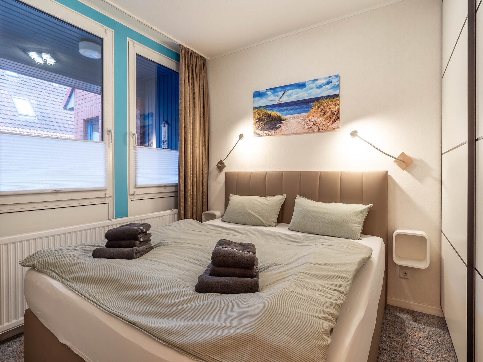 Möwennest: knus appartement voor 4 bij strand en haven - foto 9