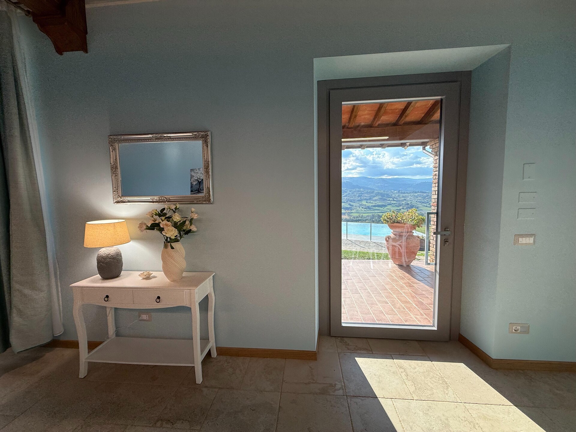 Luxe appartement Orchidea in Poppi met zwembad en uitzicht - foto 7
