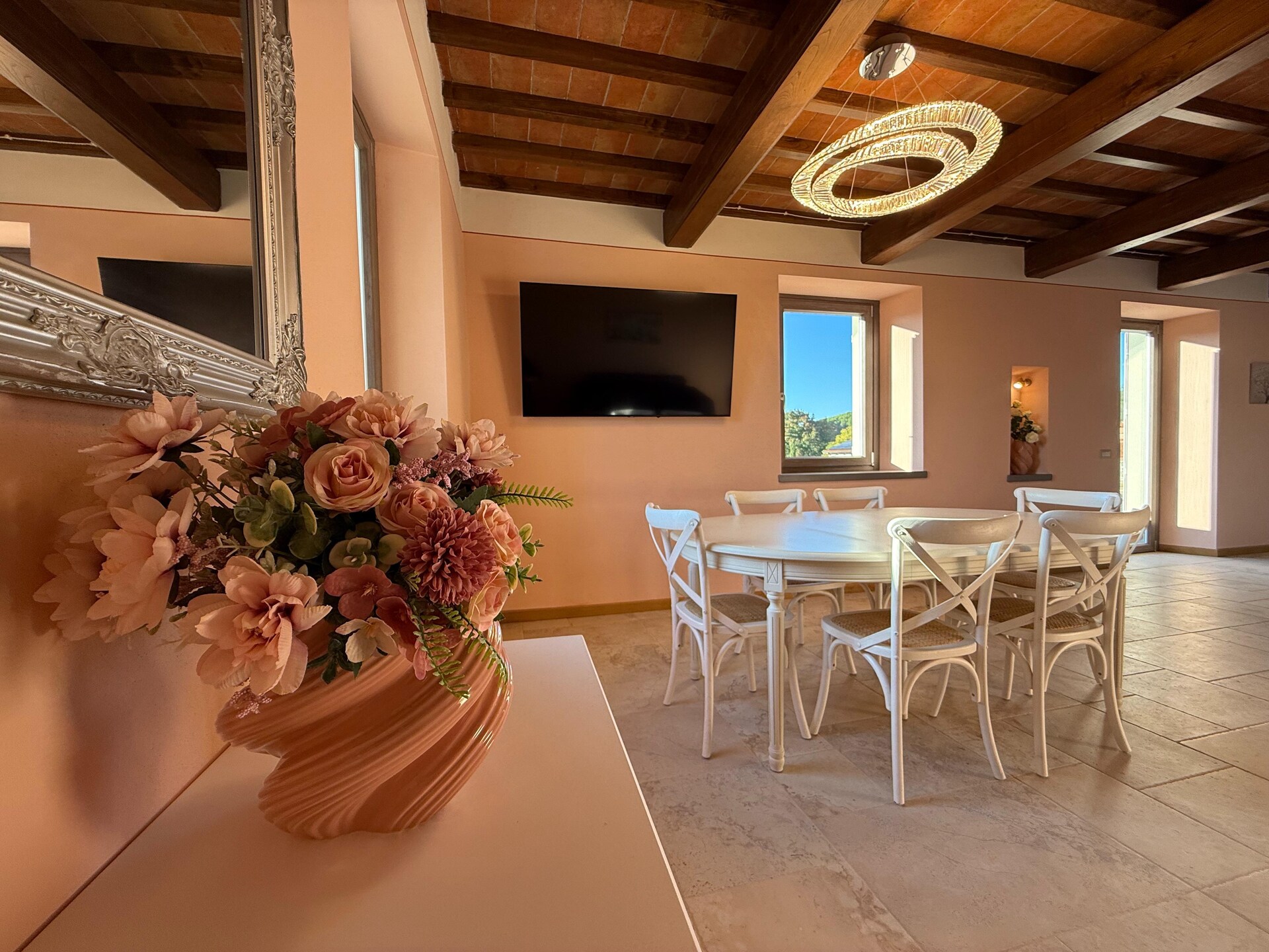 Verfijnd appartement met panoramisch zwembad in Poppi, Toscane - foto 15