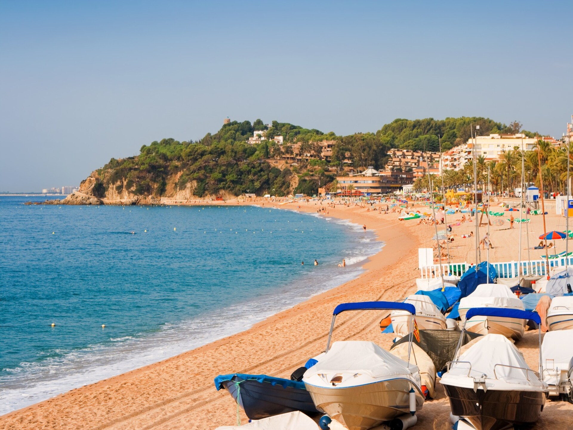 Appartement aan zee in centrum Lloret de Mar, vlak bij het strand - foto 21