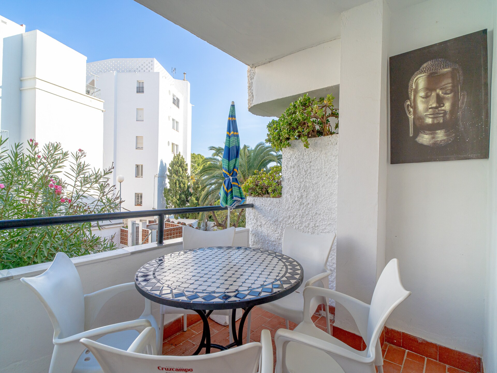 Licht appartement op 200m van strand Torrecilla met zwembad en privéterras - foto 24