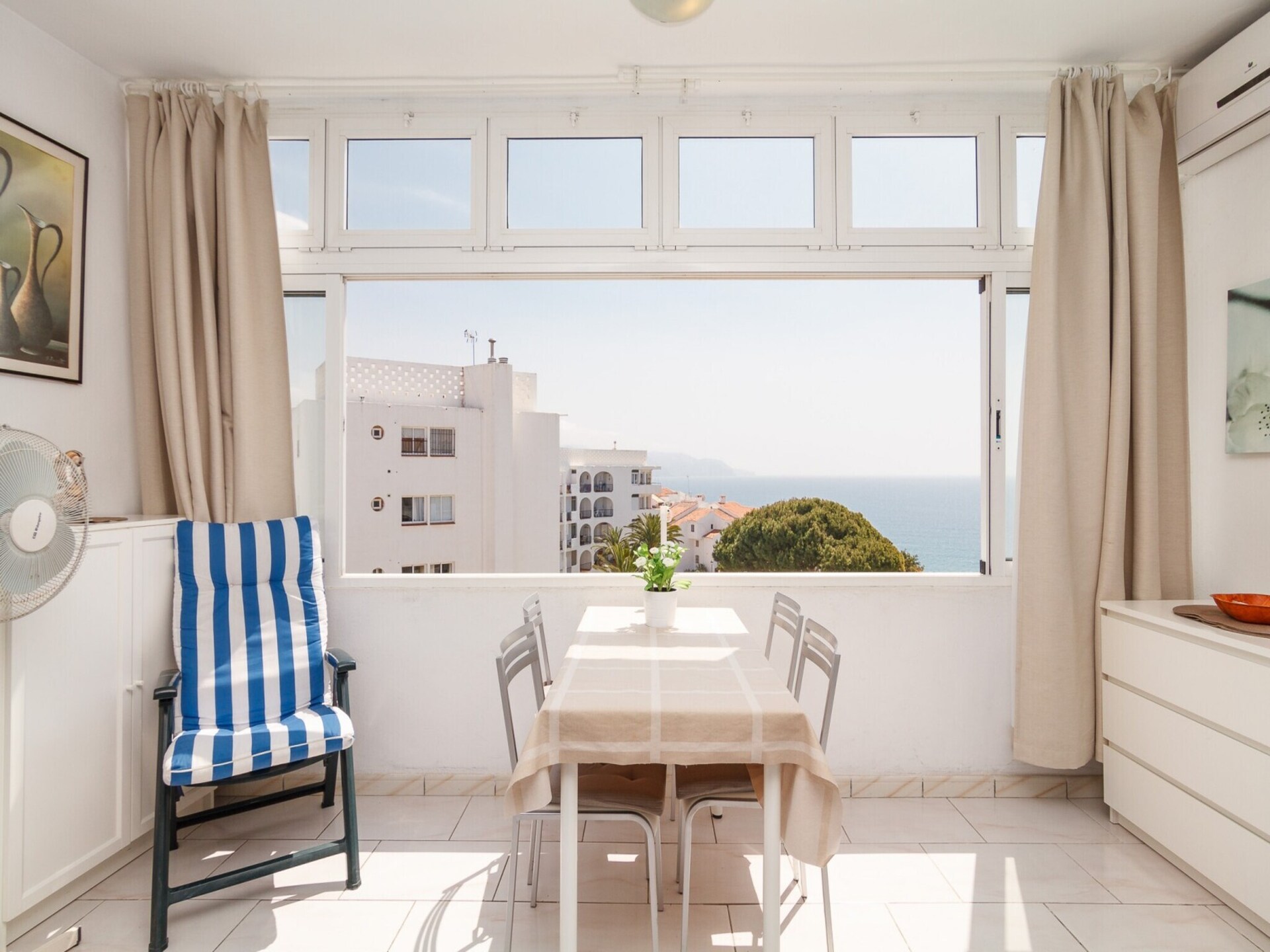 Zonnige studio met zeezicht en zwembad, op 100m van strand Carabeillo - foto 16
