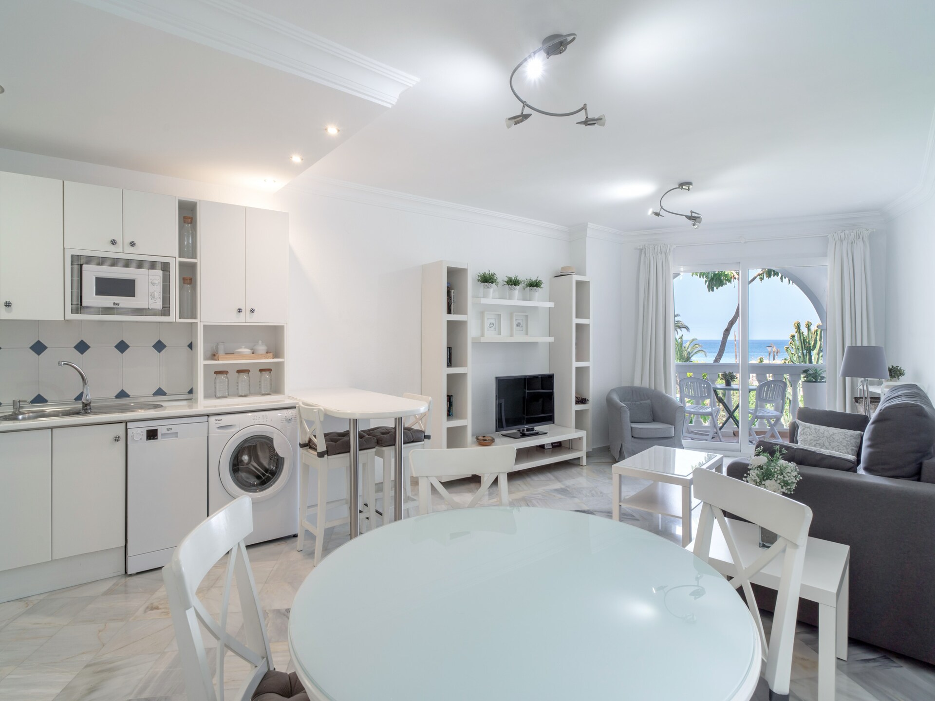 Strandappartement Stella Maris Beachfront B in Nerja, direct aan zee - foto 13