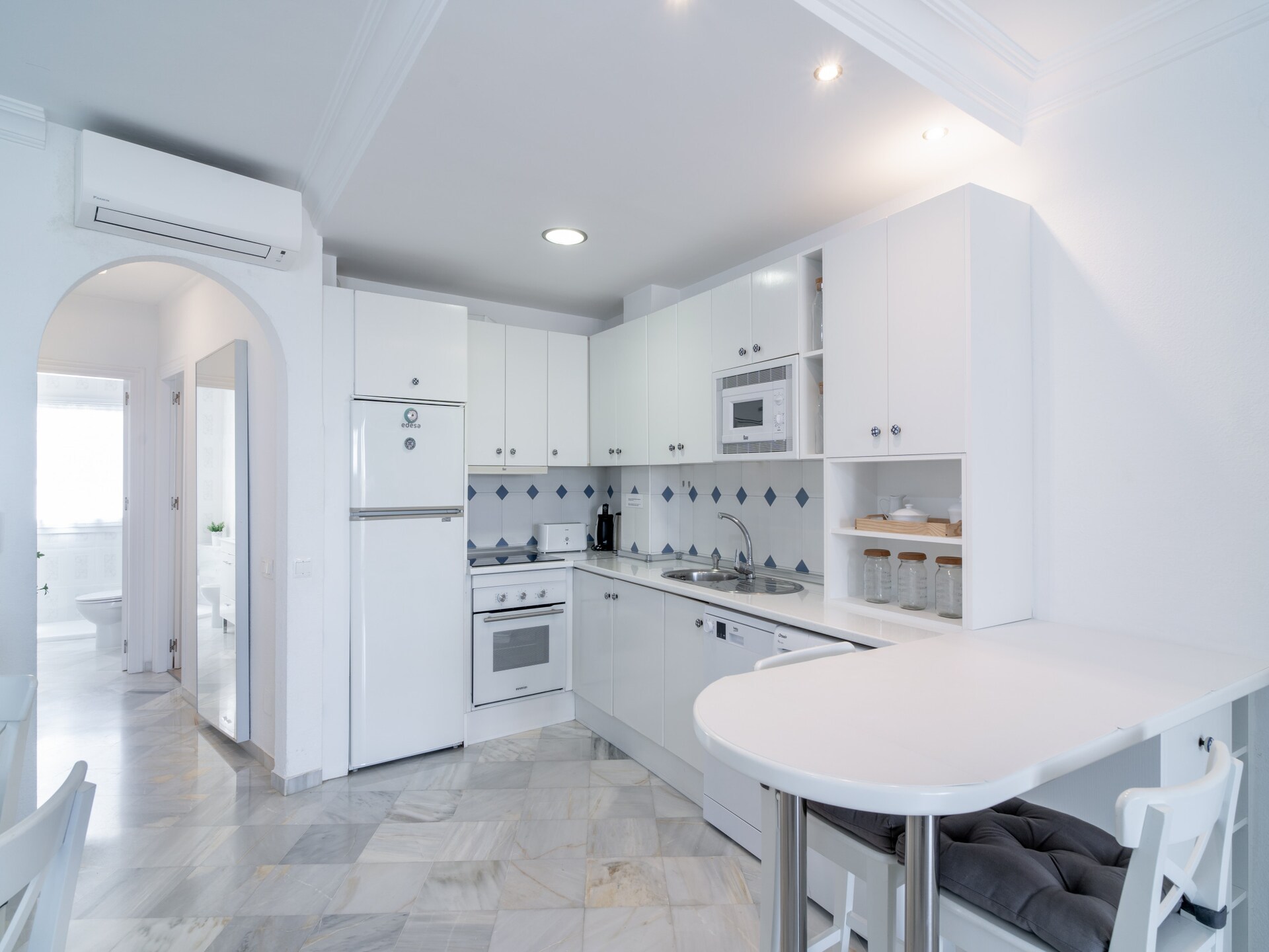 Strandappartement Stella Maris Beachfront B in Nerja, direct aan zee - foto 15