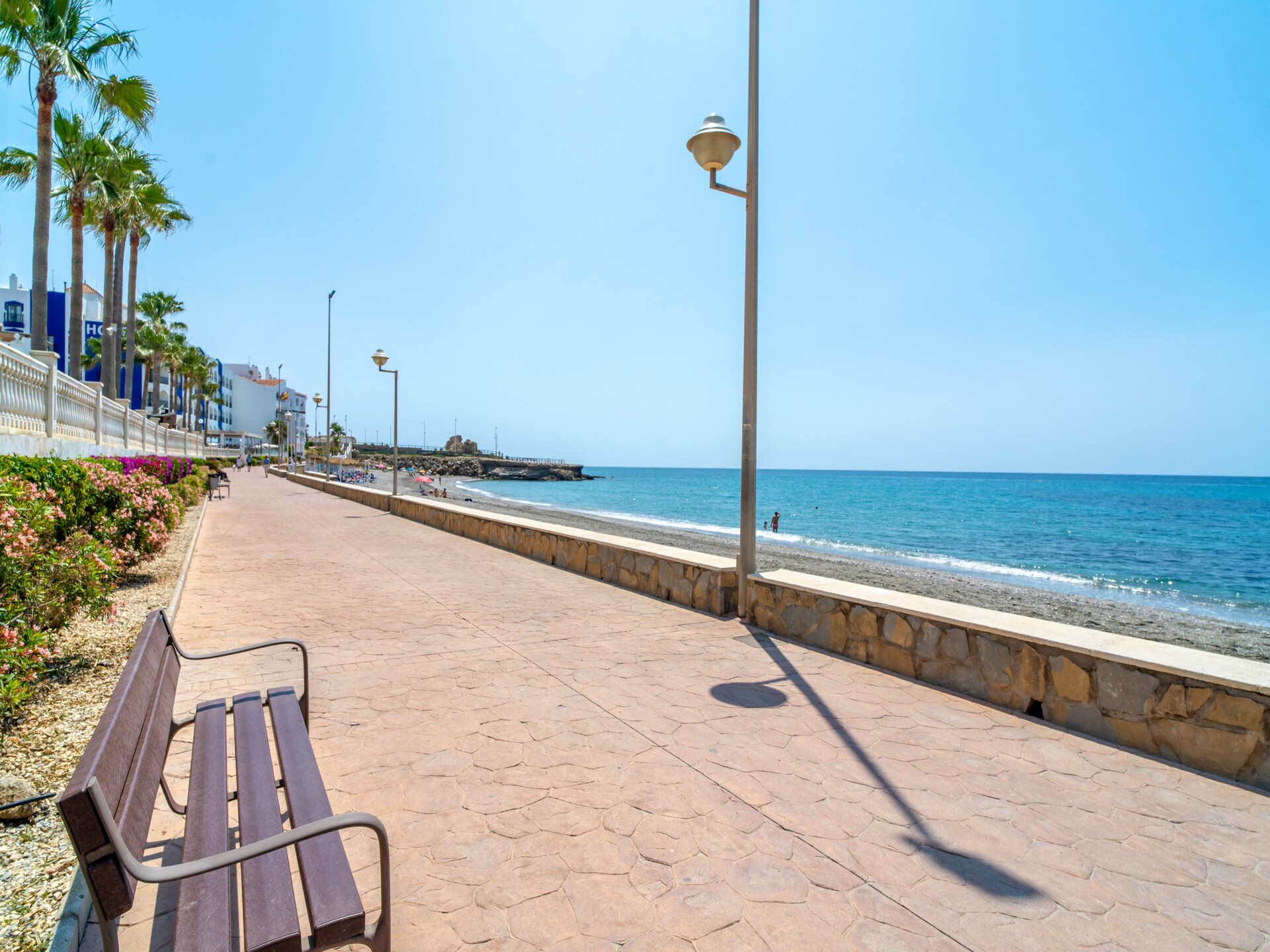 Strandappartement Stella Maris Beachfront B in Nerja, direct aan zee - foto 31