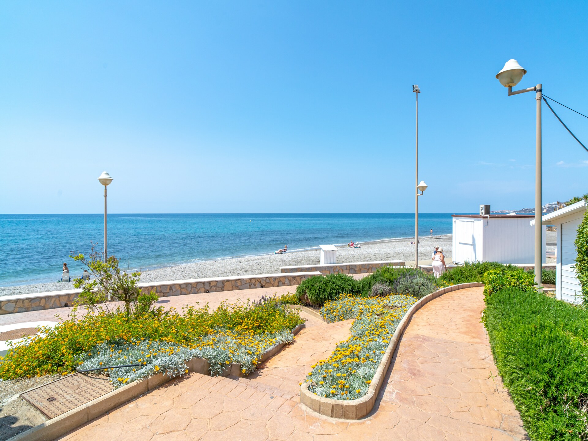Strandappartement Stella Maris Beachfront B in Nerja, direct aan zee - foto 33