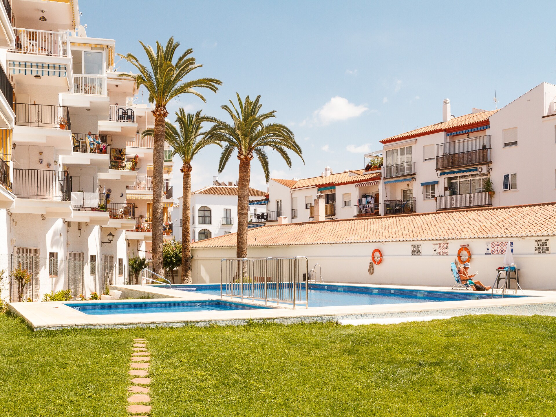 Zonnig appartement op 250m van strand Carabeillo met zwembad en zeezicht - foto 6