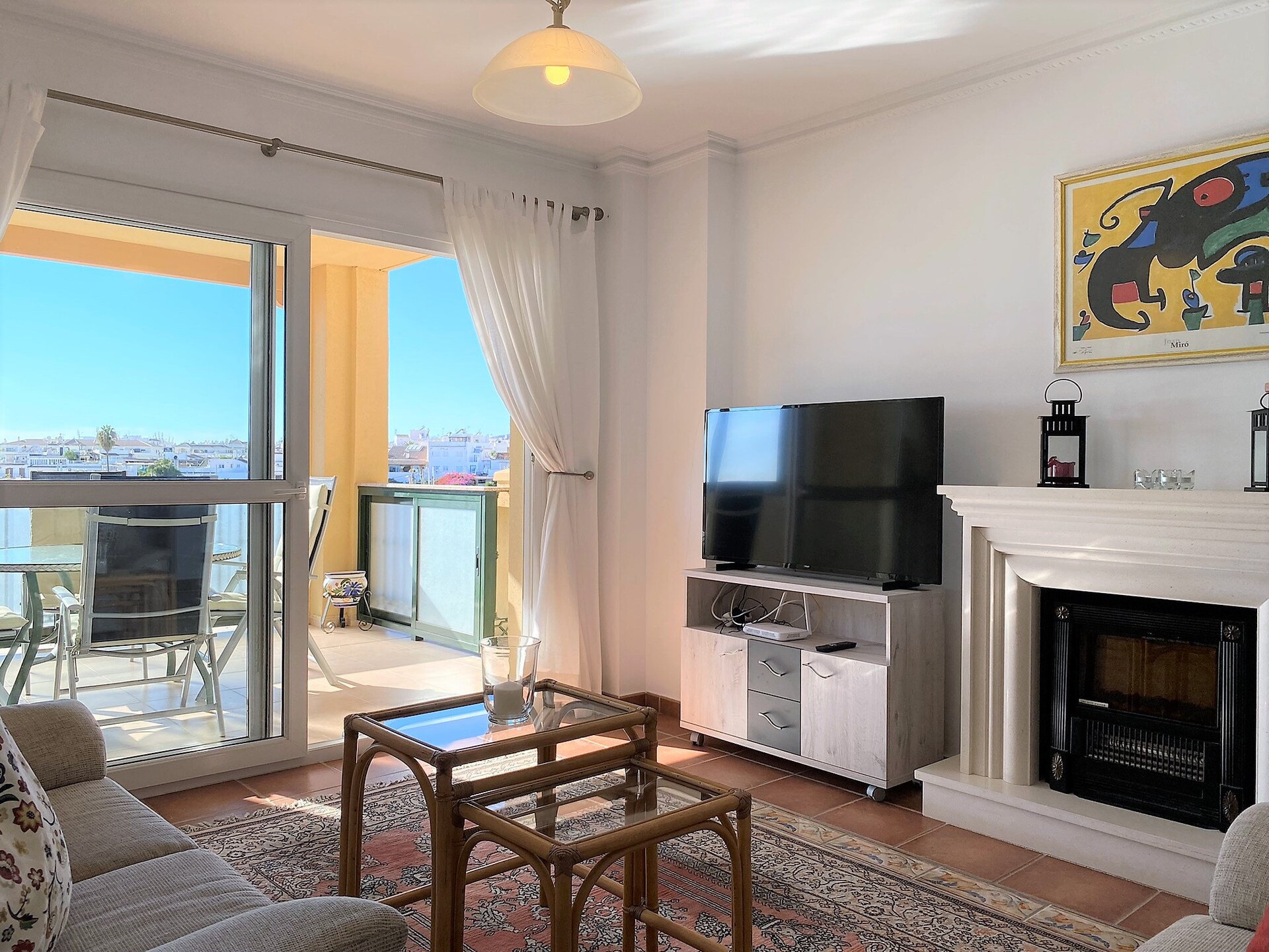 Licht appartement met panoramisch zeezicht en privéterras nabij Burriana strand - foto 7