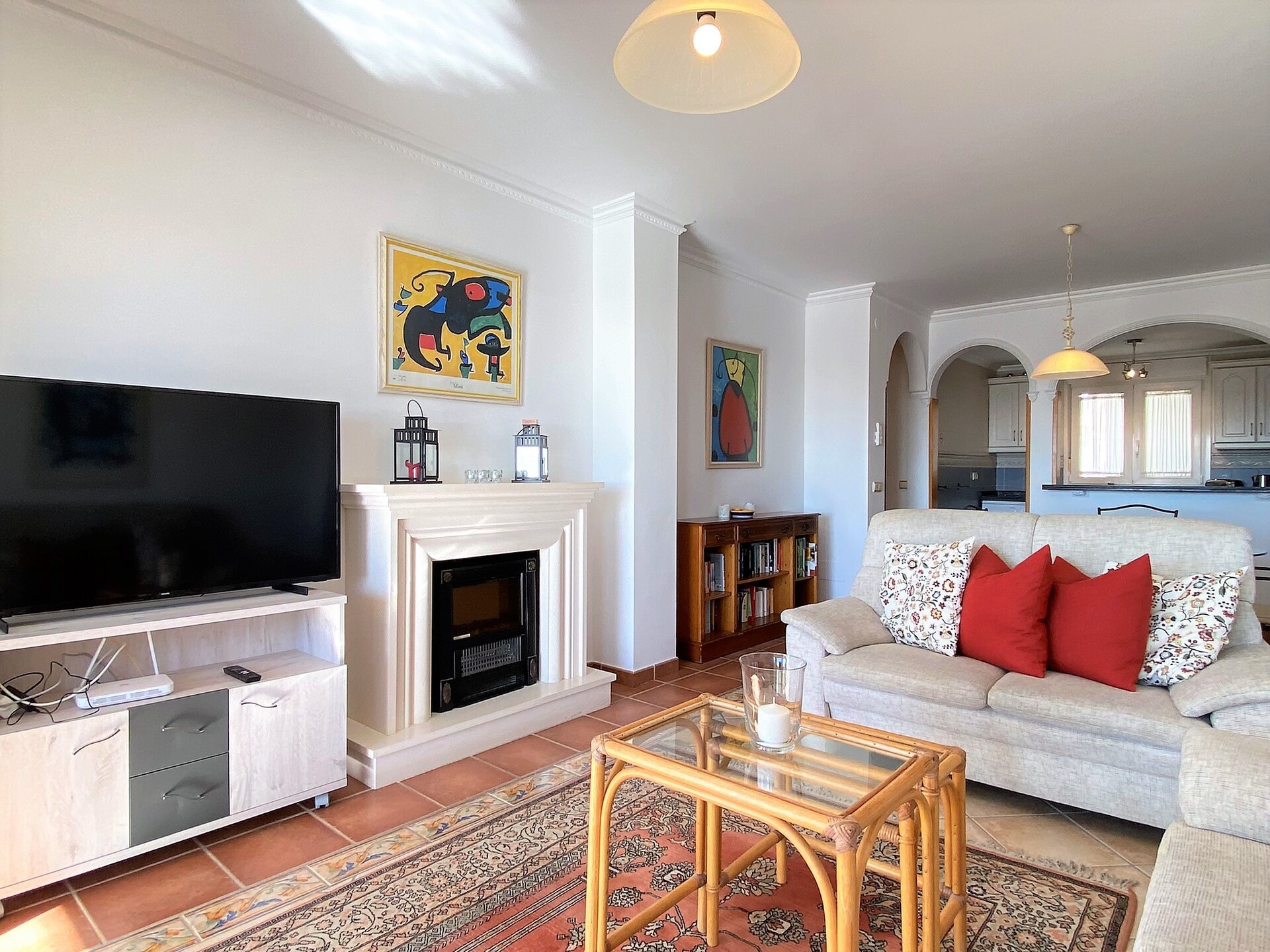 Licht appartement met panoramisch zeezicht en privéterras nabij Burriana strand - foto 3