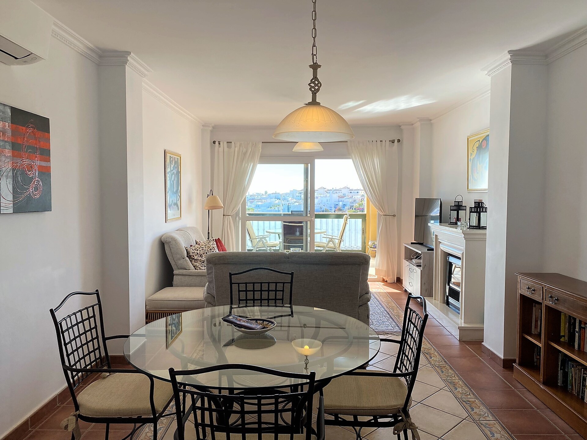 Licht appartement met panoramisch zeezicht en privéterras nabij Burriana strand - foto 9
