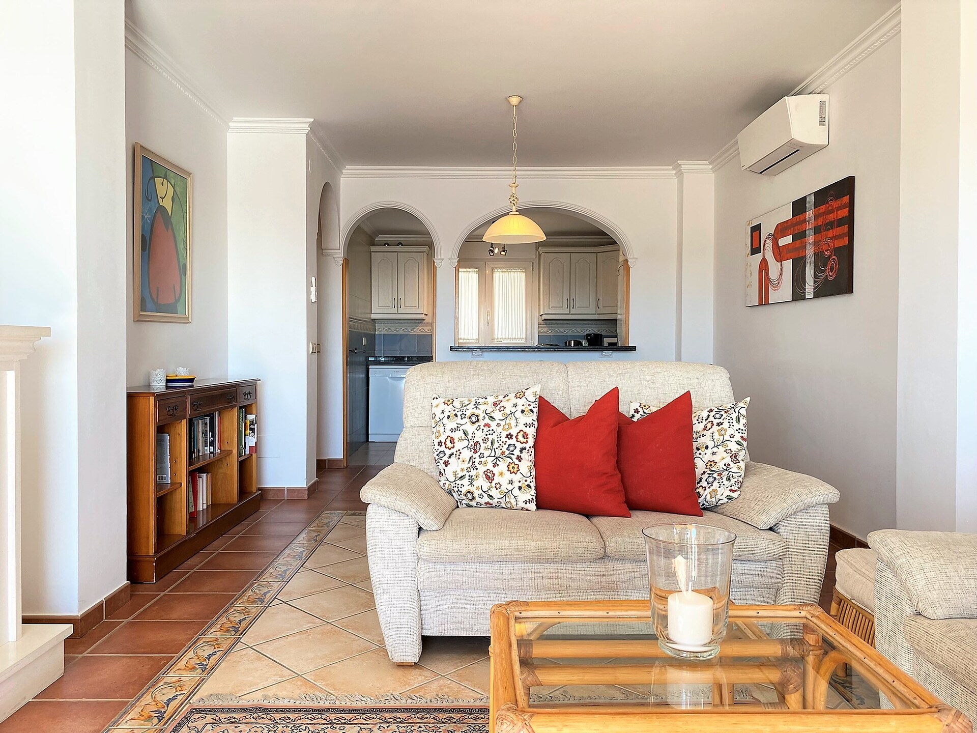 Licht appartement met panoramisch zeezicht en privéterras nabij Burriana strand - foto 8