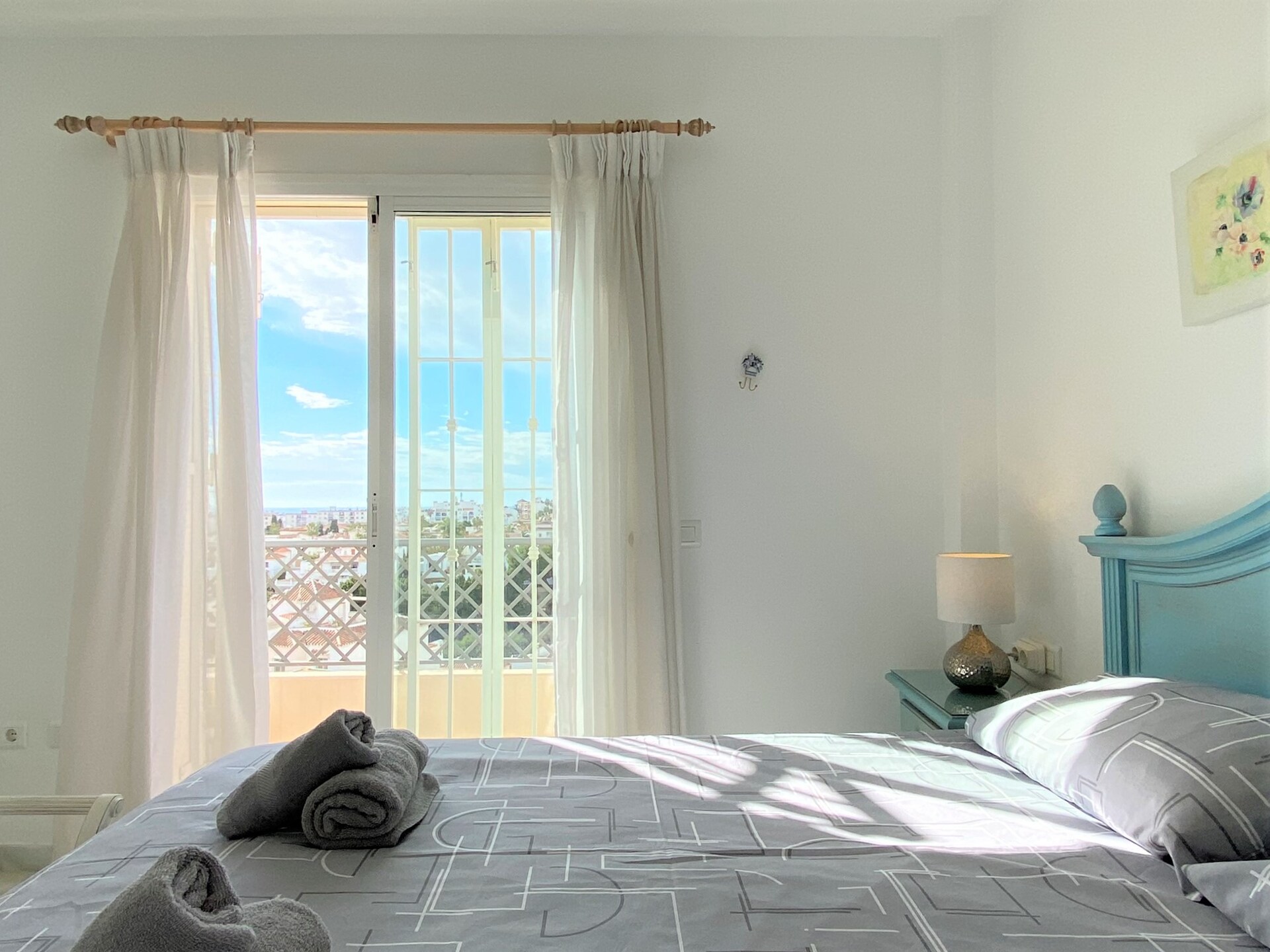 Zonnig vakantiehuis met panoramisch zeezicht in Nerja - foto 16