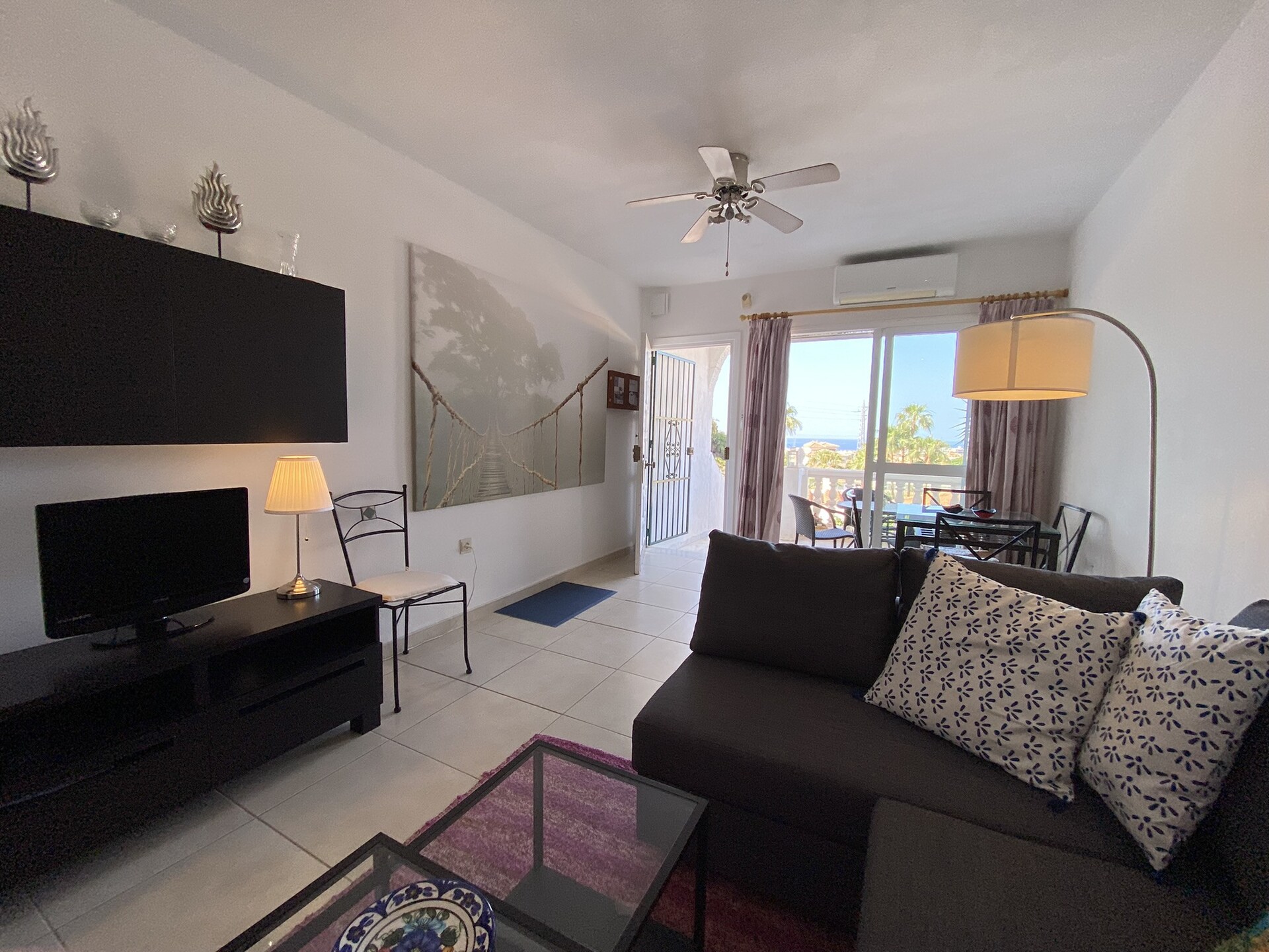 Licht appartement met panoramisch zeezicht en privéterras nabij Burriana - foto 2