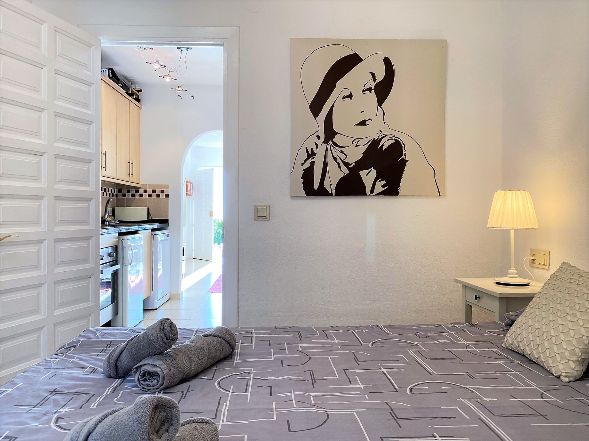 Licht appartement met panoramisch zeezicht en privéterras nabij Burriana - foto 14