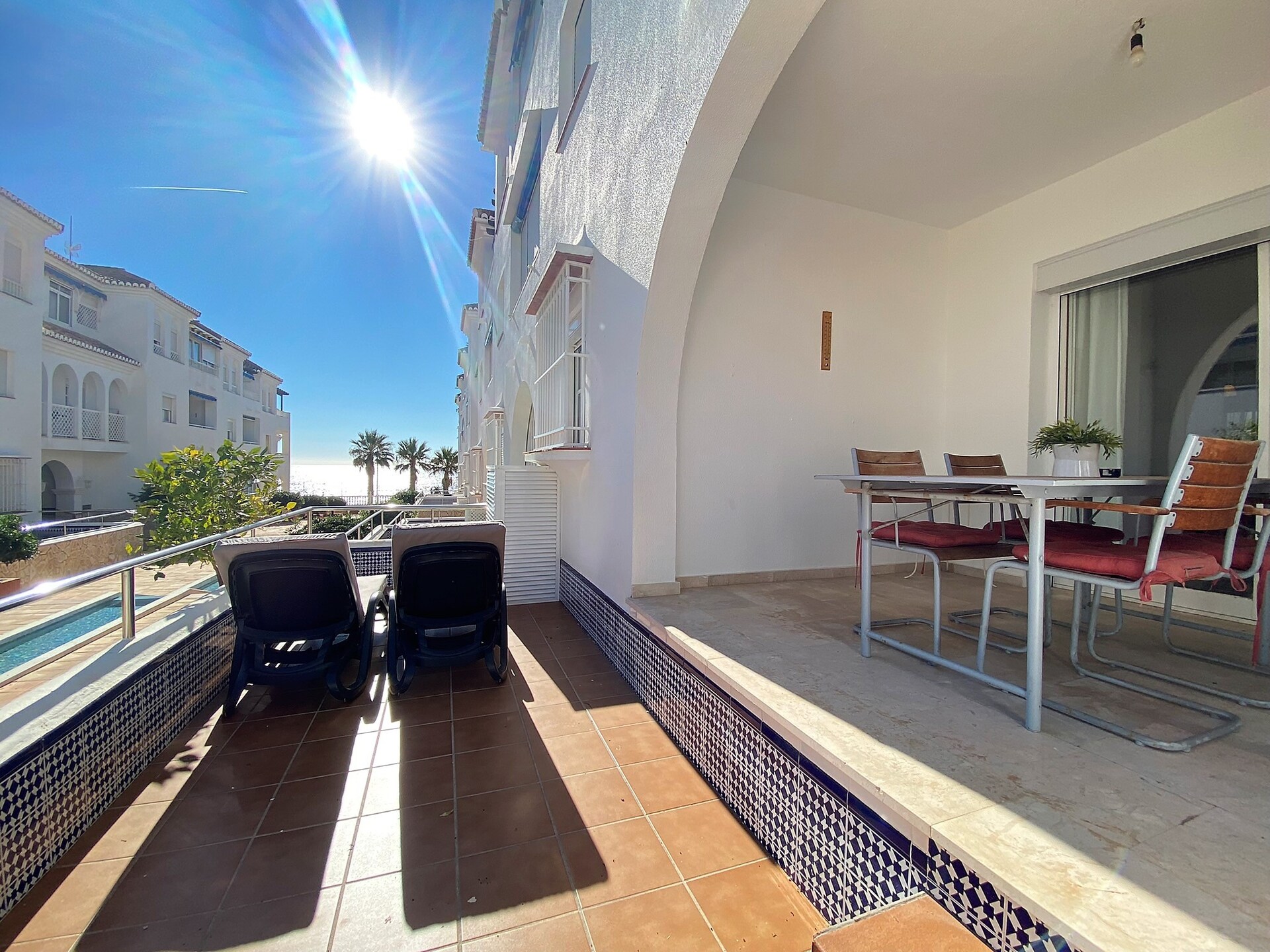 Modern appartement op 200m van Playa Torrecilla met zeezicht en zwembad - foto 36