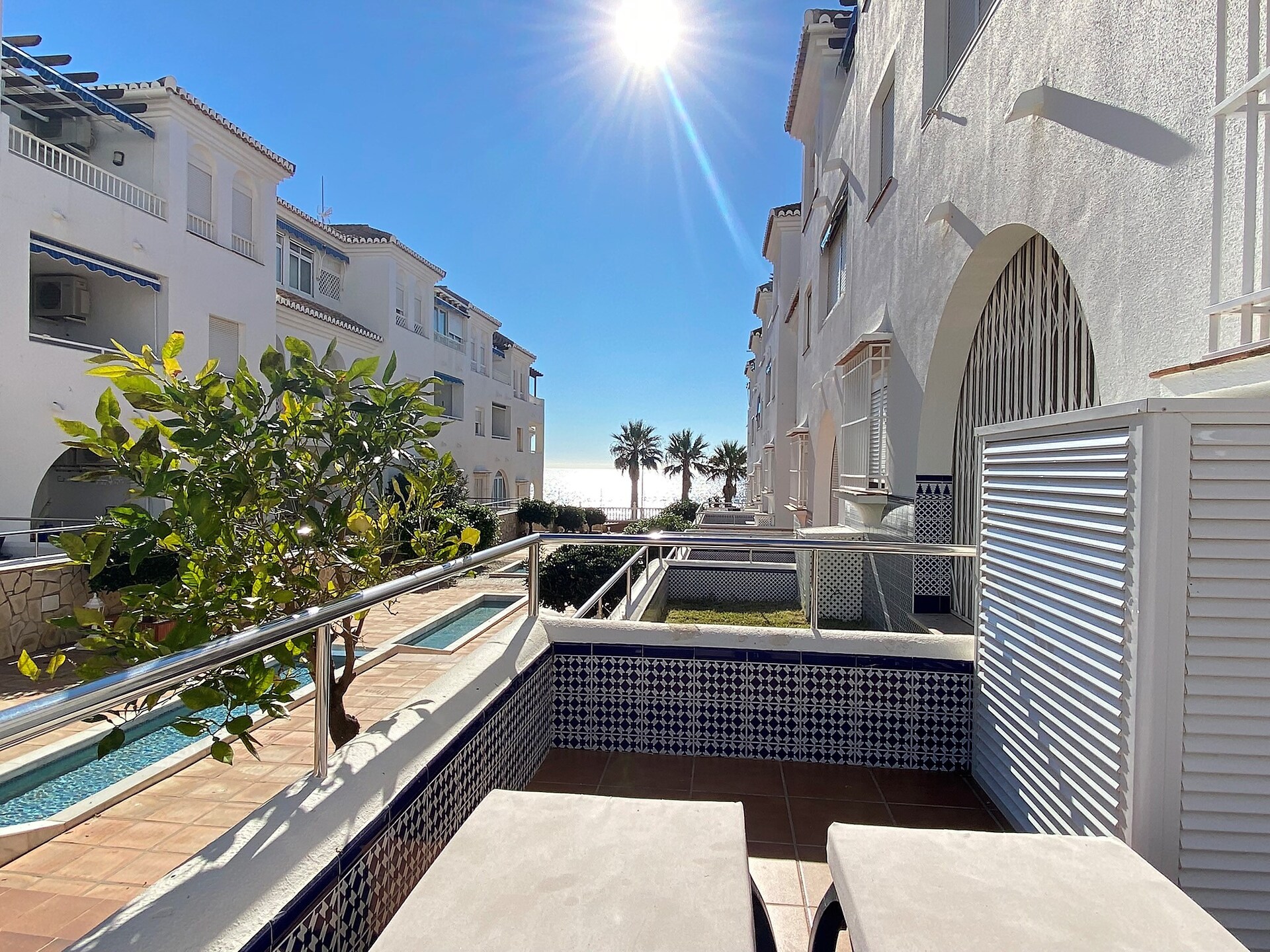 Modern appartement op 200m van Playa Torrecilla met zeezicht en zwembad - foto 35