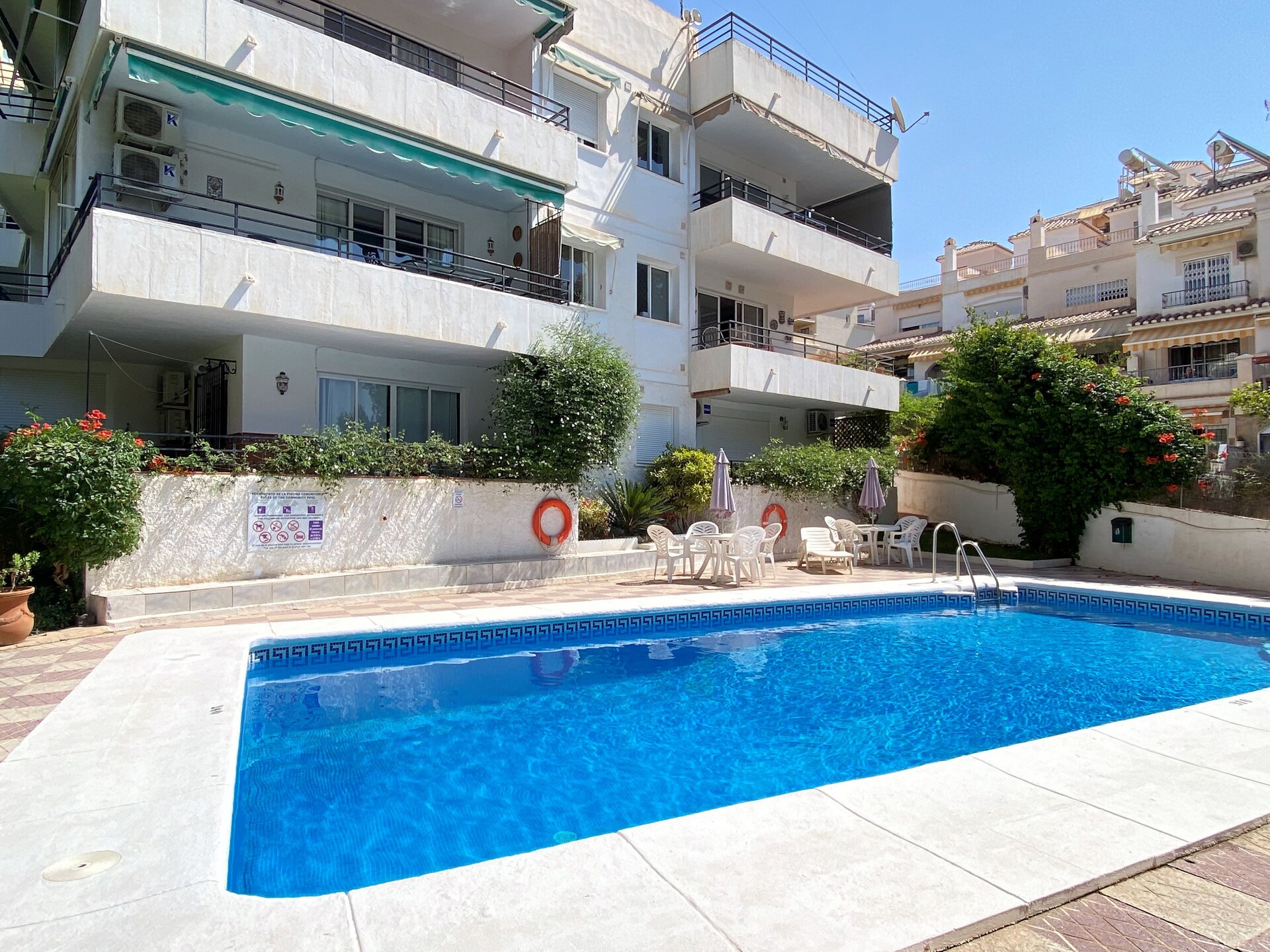 Zonnig appartement met zwembadzicht op 600m van Playa Burriana - foto 8
