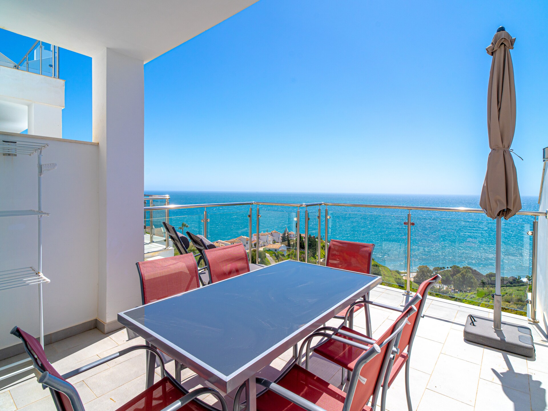 Ruime duplex met panoramisch zeezicht en zwembad nabij Nerja - foto 52