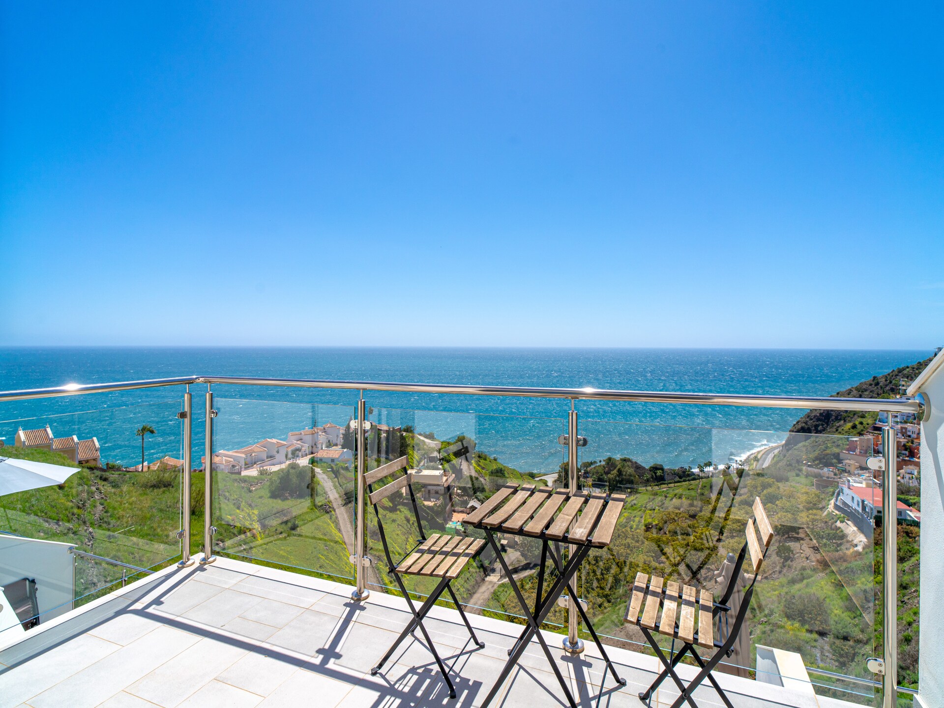 Ruime duplex met panoramisch zeezicht en zwembad nabij Nerja - foto 47