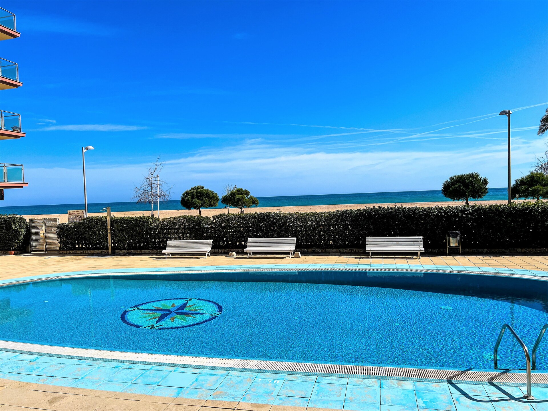 Appartement Mar: Direct aan zee in Santa Susanna met zwembad en panoramisch uitzicht - foto 6