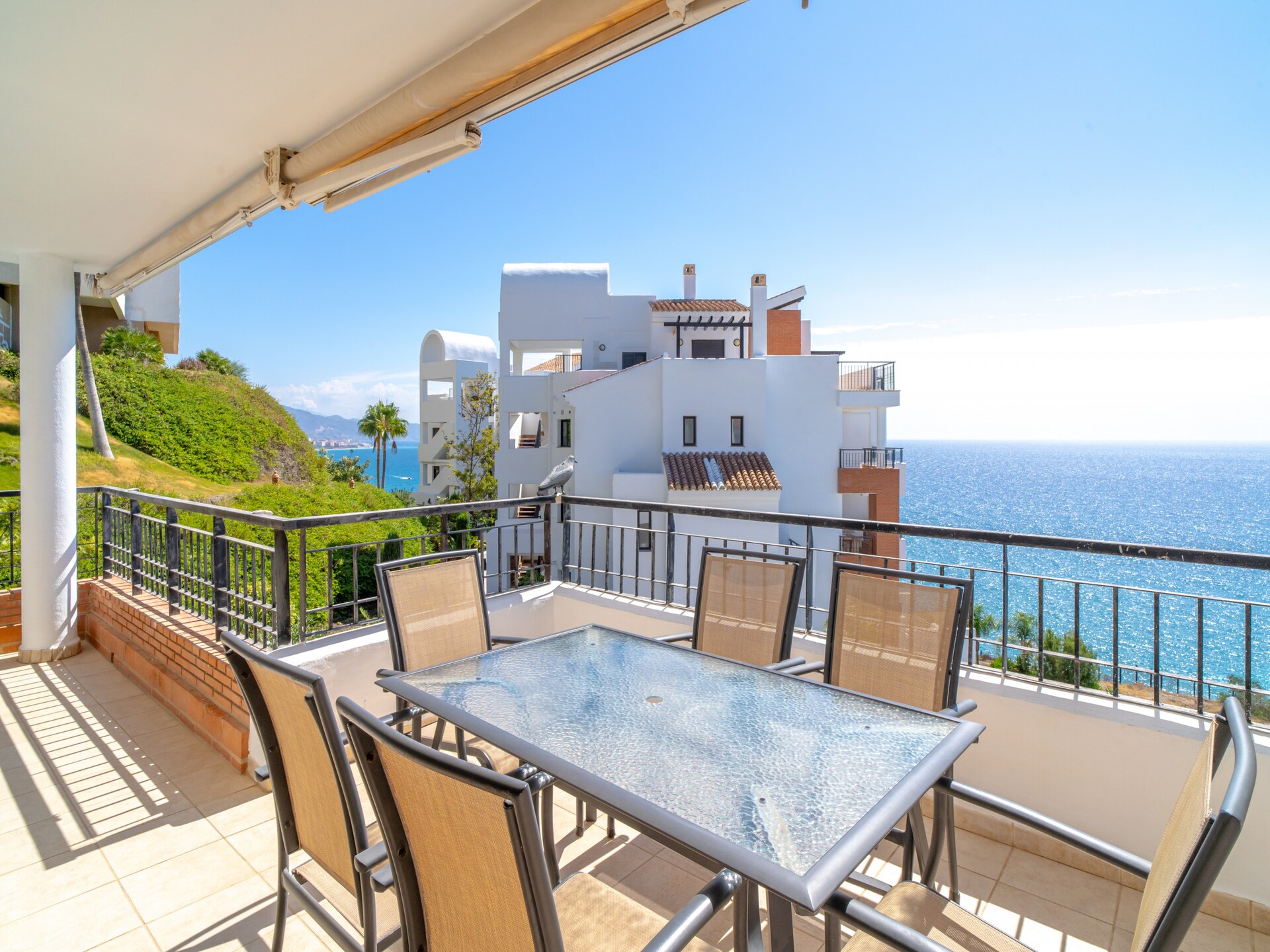 Penthouse met jacuzzi en zeezicht op 500 meter van het strand in Torrox Costa - foto 26