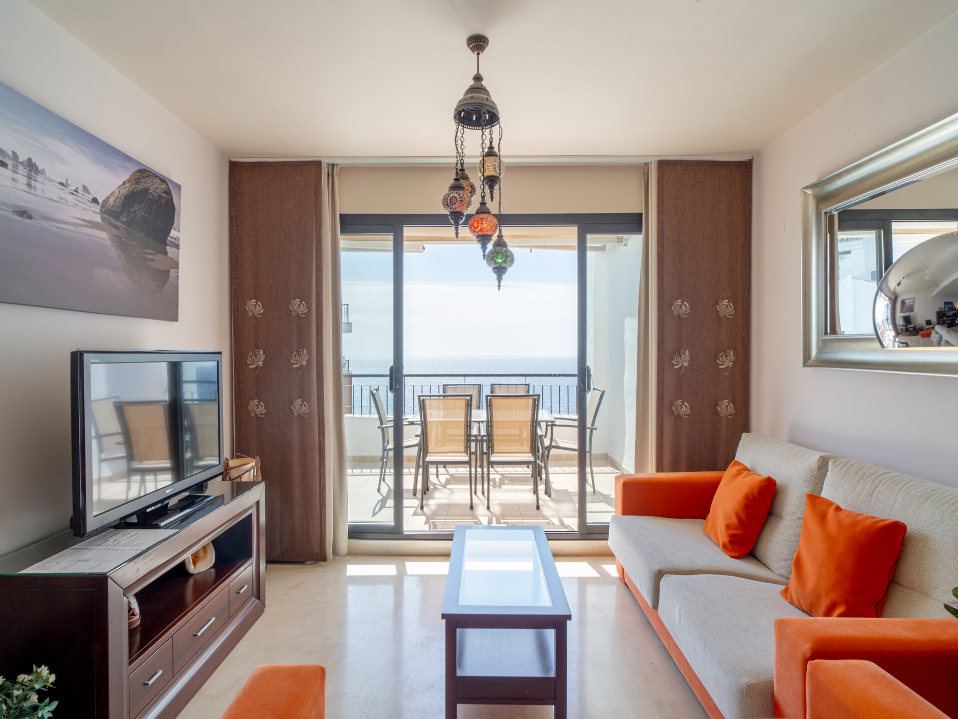 Penthouse met jacuzzi en zeezicht op 500 meter van het strand in Torrox Costa - foto 8