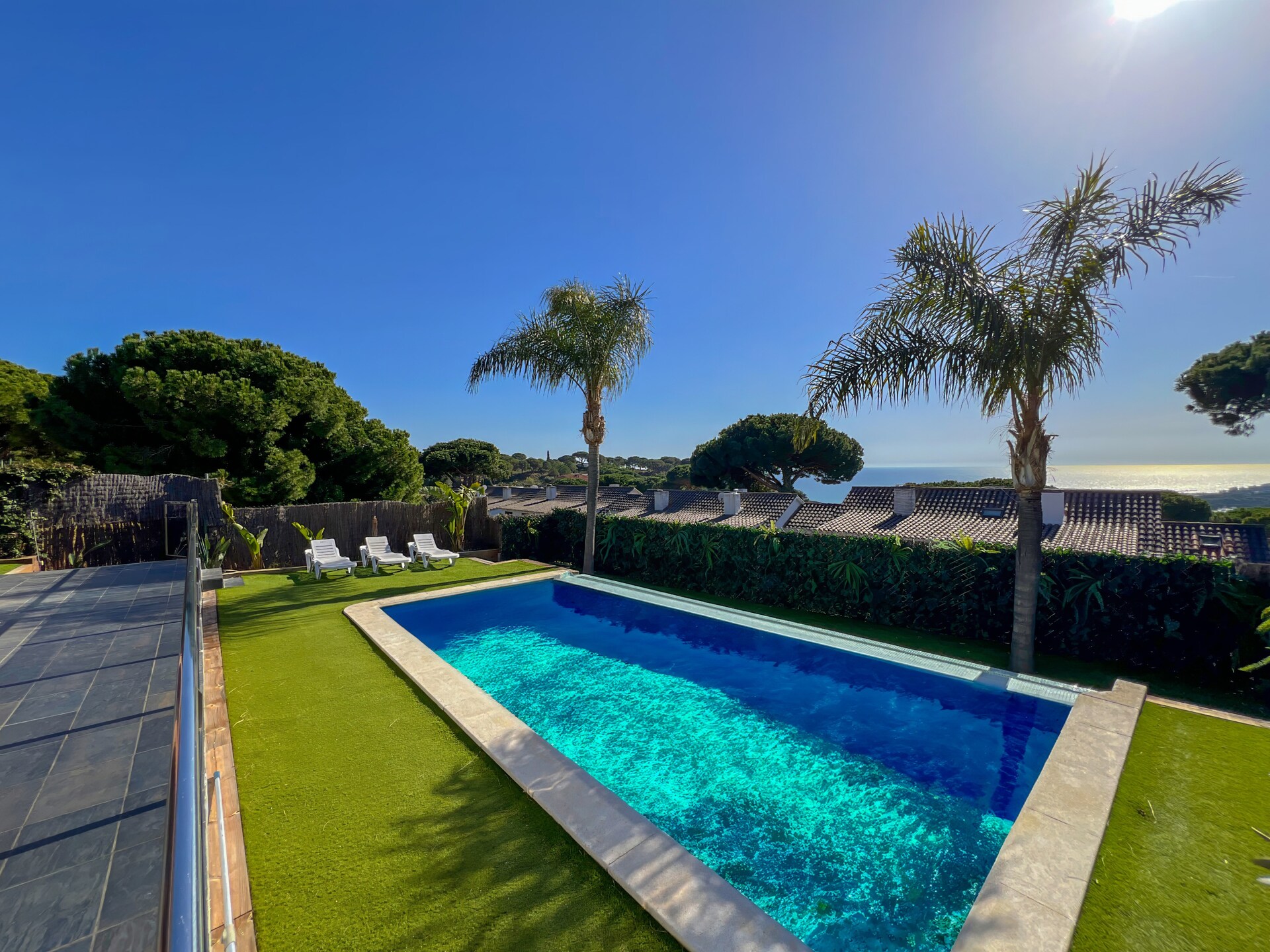 Villa Amatista: Stijlvol genieten met zeezicht en privézwembad in Caldes d'Estrac - foto 2