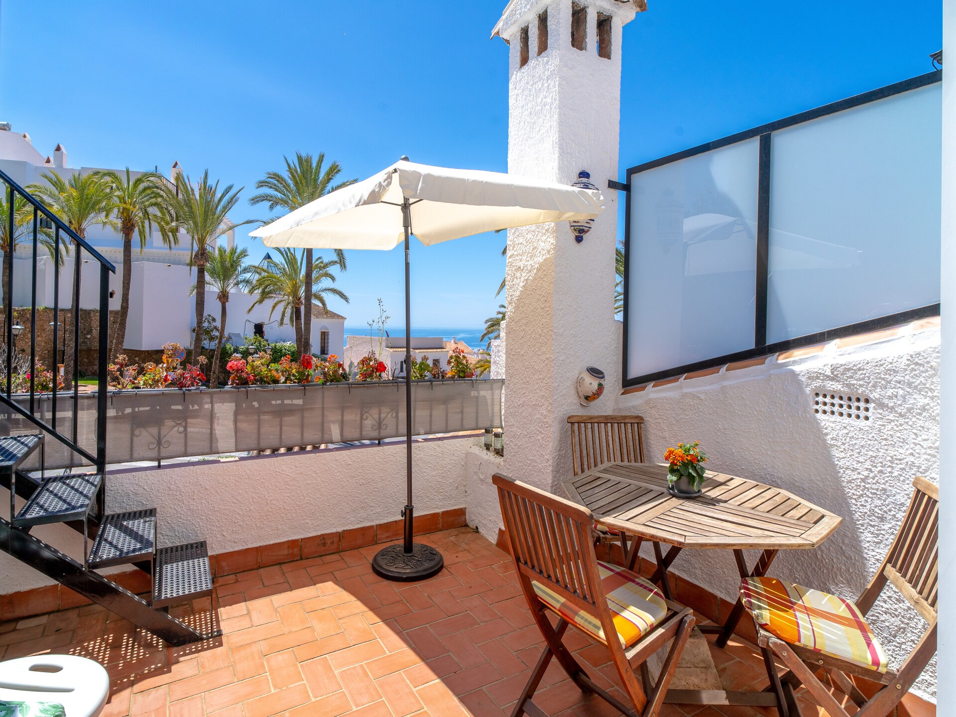 Knus appartement met zeezicht en gemeenschappelijk zwembad in Nerja - foto 44