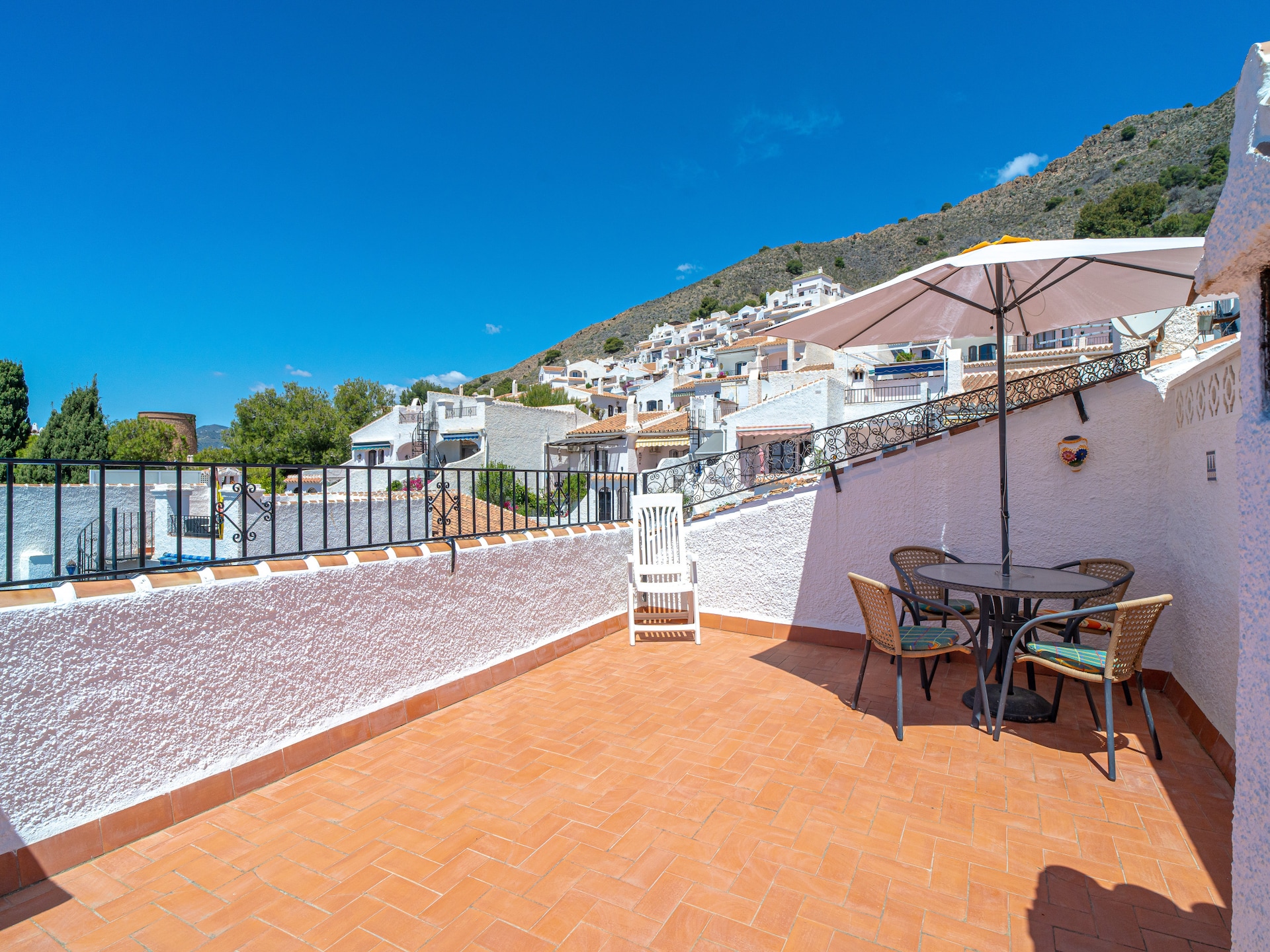 Knus appartement met zeezicht en gemeenschappelijk zwembad in Nerja - foto 37