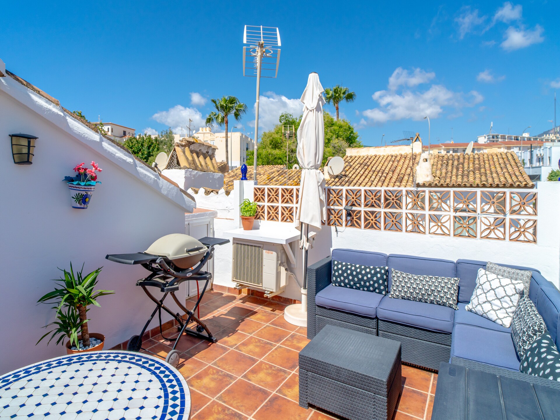 Andalusisch vakantiehuis met zeezicht en gemeenschappelijk zwembad in Nerja - foto 34