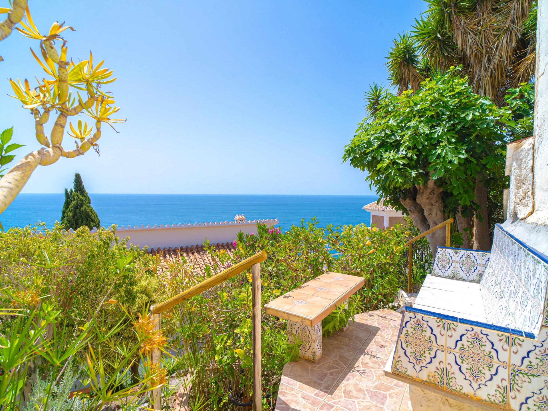 Mirador de Punta Lara: Ruime villa met zeezicht en tuin bij Nerja - foto 42