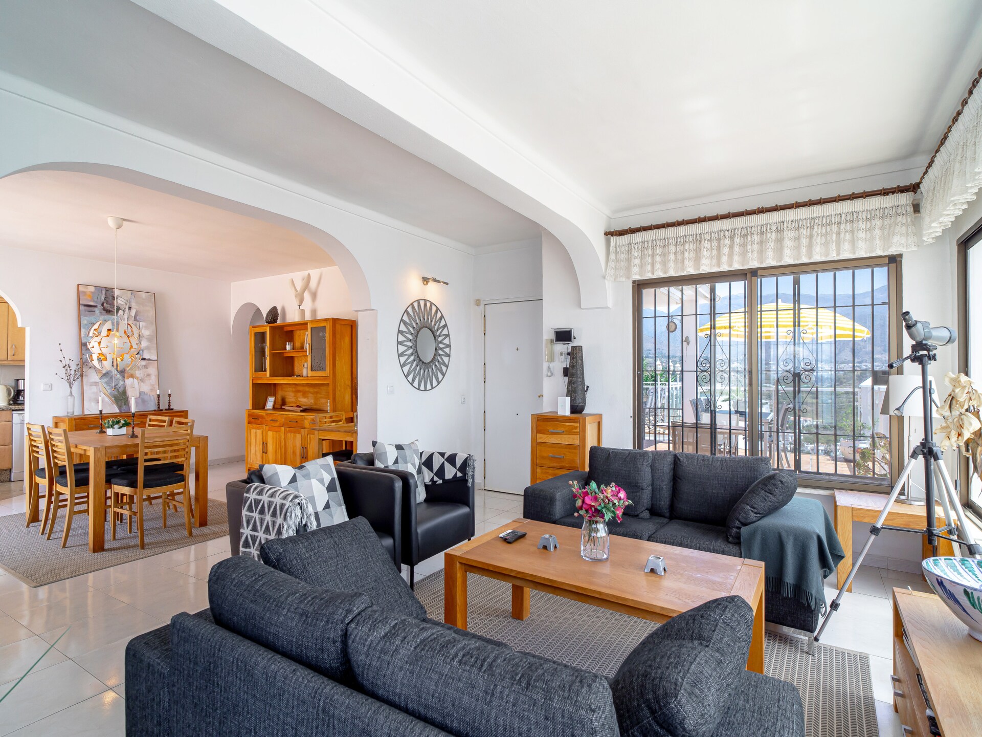 Mirador de Punta Lara: Ruime villa met zeezicht en tuin bij Nerja - foto 10