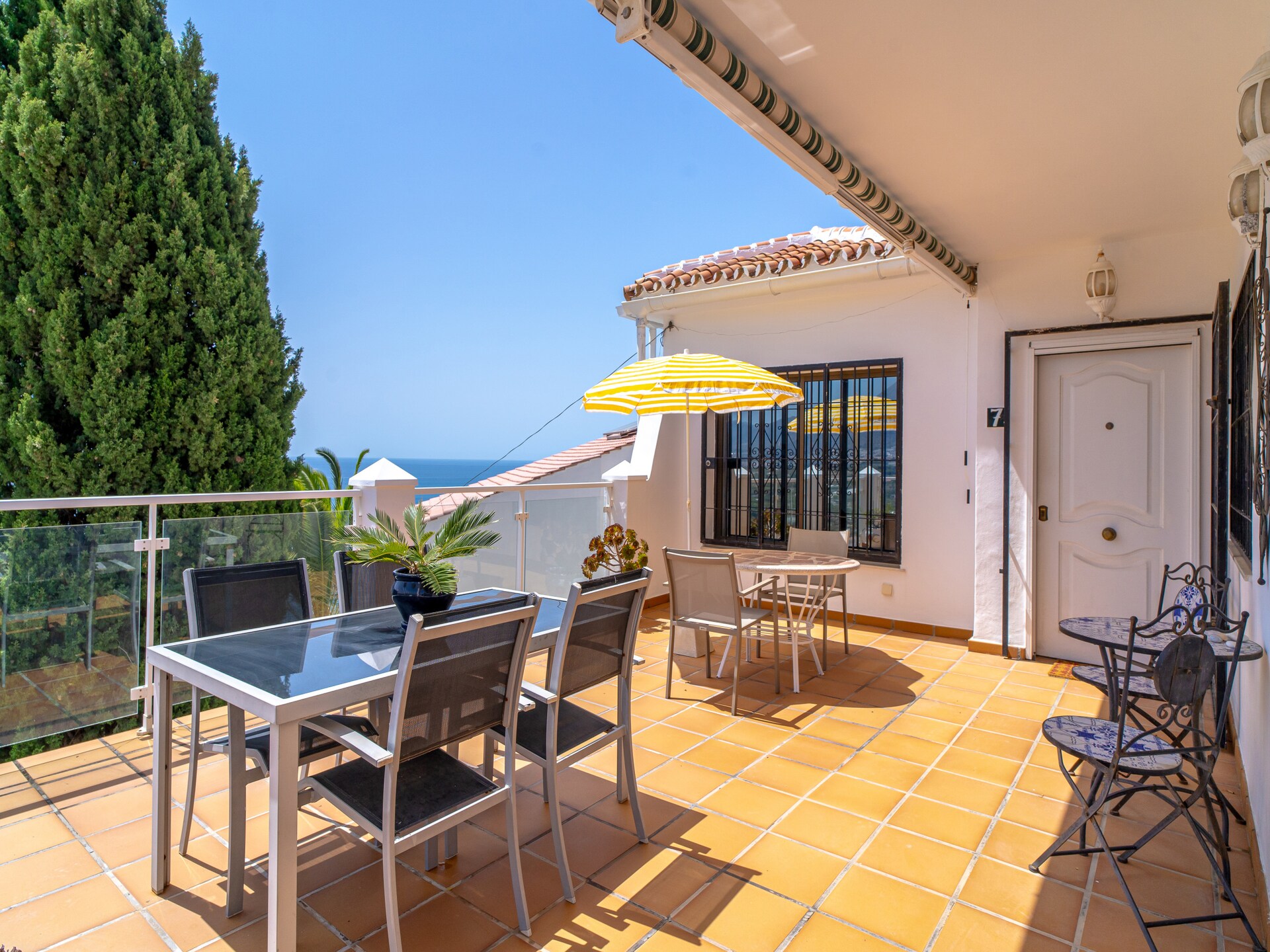 Mirador de Punta Lara: Ruime villa met zeezicht en tuin bij Nerja - foto 56