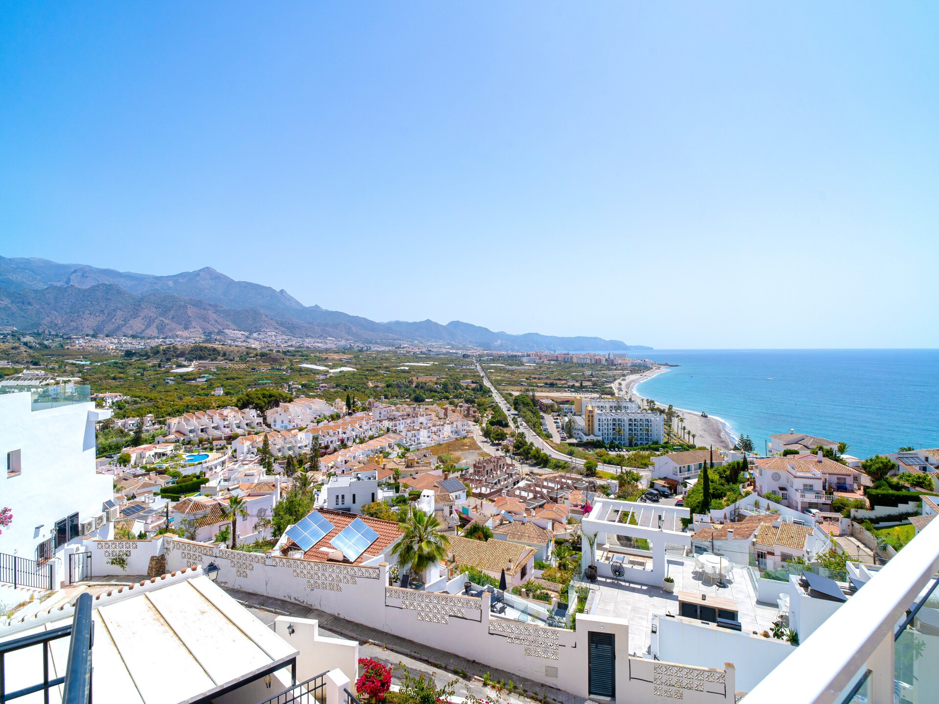 Mirador de Punta Lara: Ruime villa met zeezicht en tuin bij Nerja - foto 53