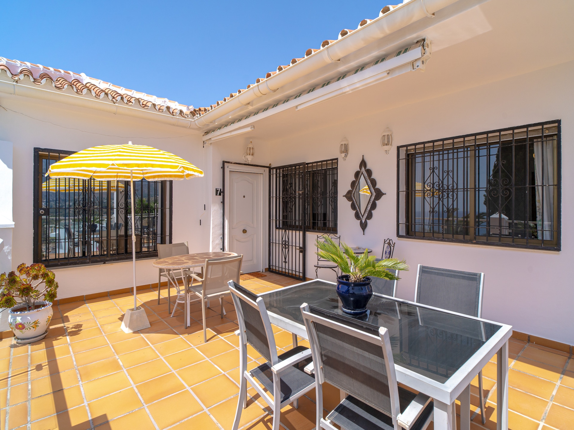 Mirador de Punta Lara: Ruime villa met zeezicht en tuin bij Nerja - foto 52
