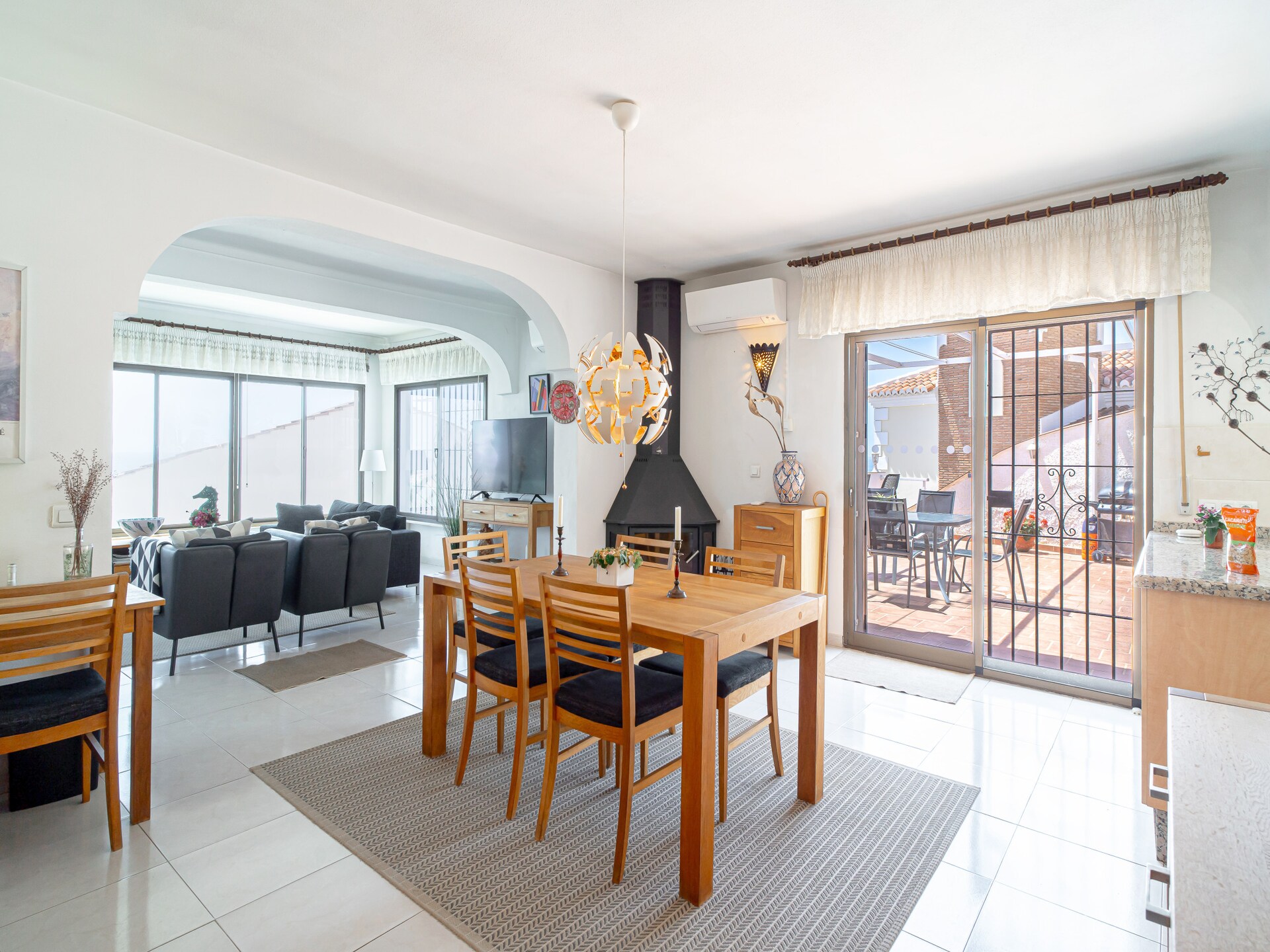 Mirador de Punta Lara: Ruime villa met zeezicht en tuin bij Nerja - foto 12