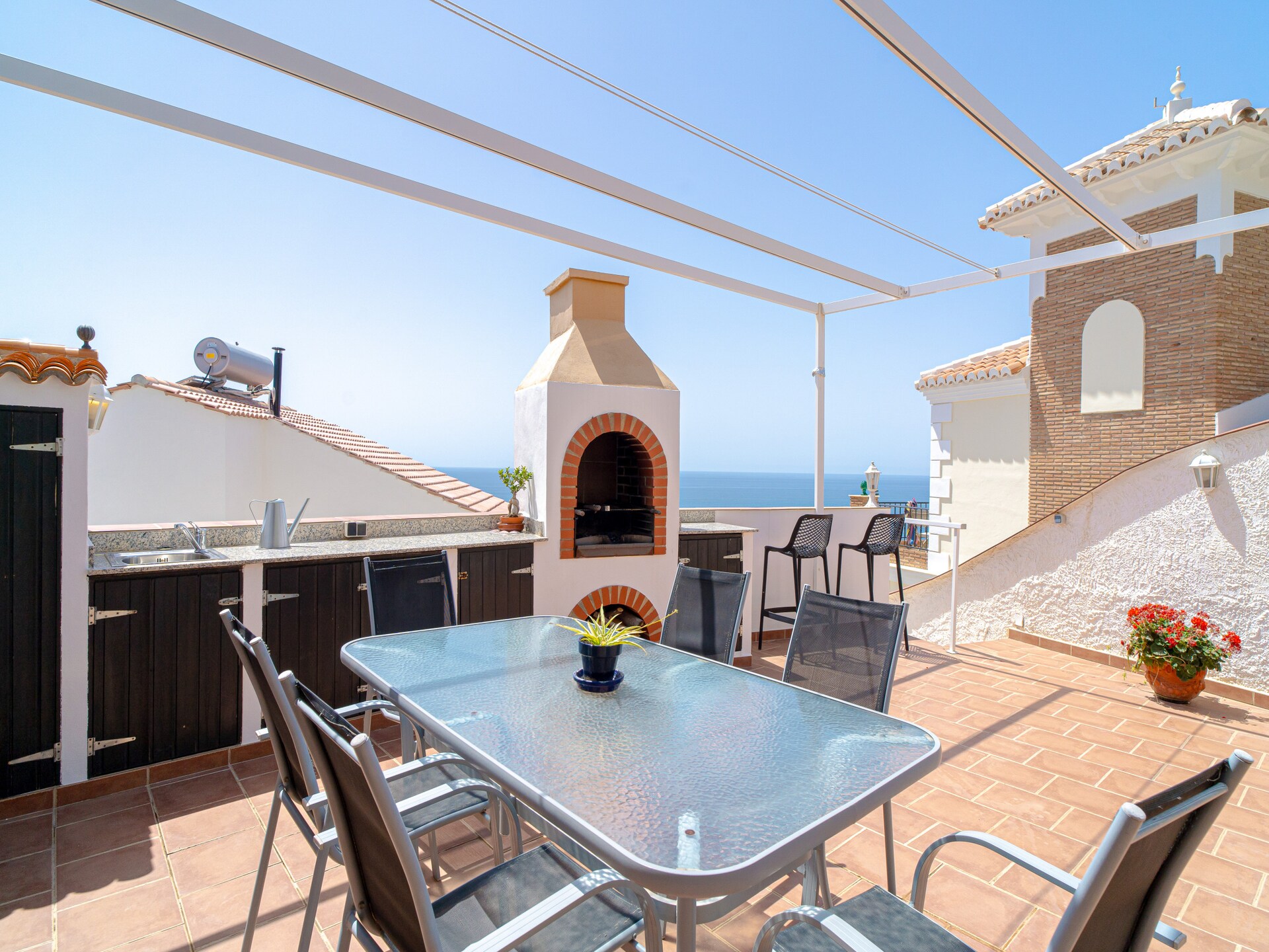 Mirador de Punta Lara: Ruime villa met zeezicht en tuin bij Nerja - foto 59