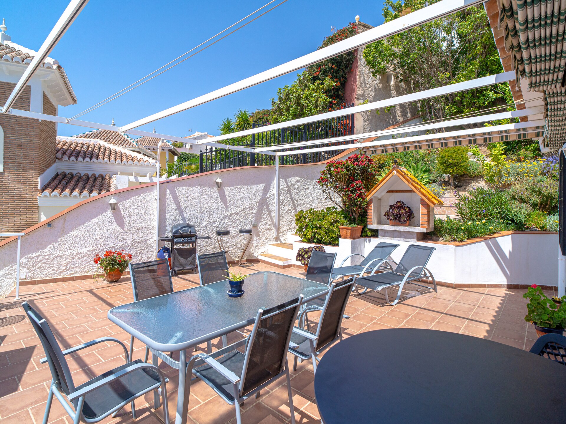 Mirador de Punta Lara: Ruime villa met zeezicht en tuin bij Nerja - foto 6
