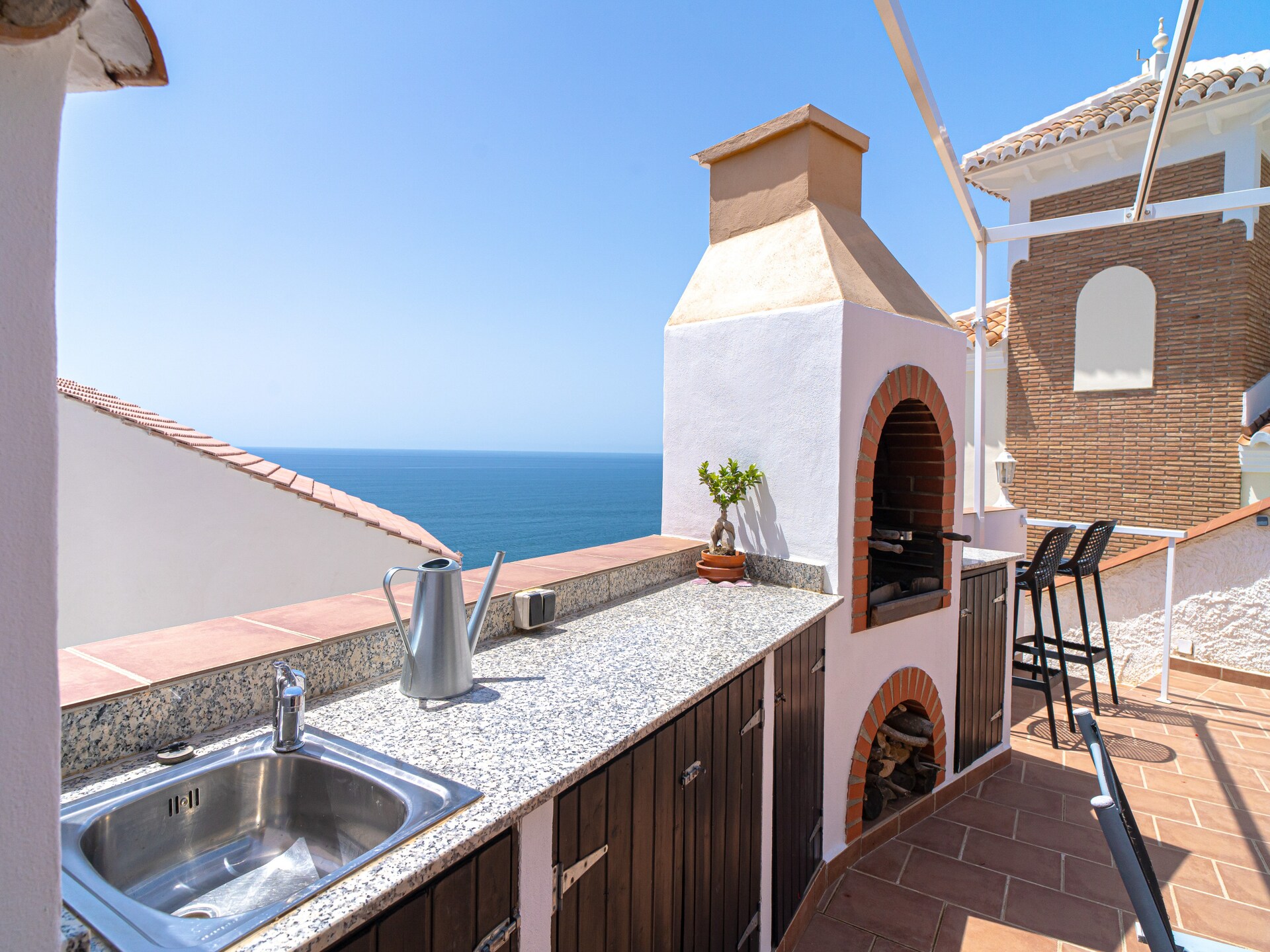 Mirador de Punta Lara: Ruime villa met zeezicht en tuin bij Nerja - foto 44