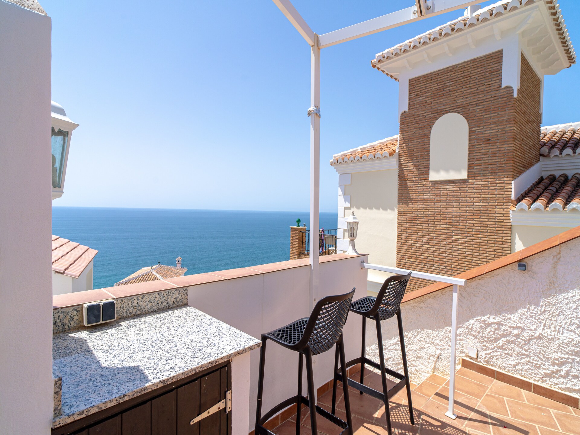 Mirador de Punta Lara: Ruime villa met zeezicht en tuin bij Nerja - foto 45