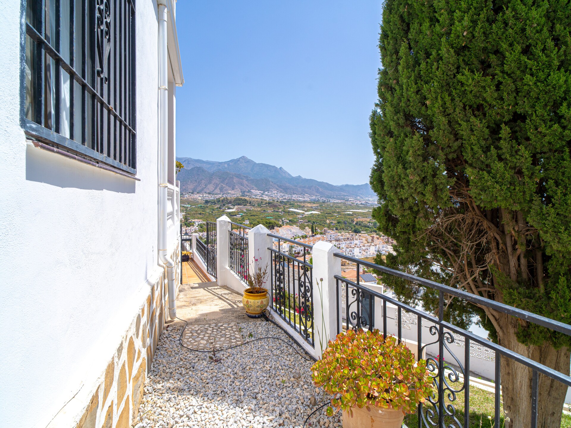 Mirador de Punta Lara: Ruime villa met zeezicht en tuin bij Nerja - foto 35