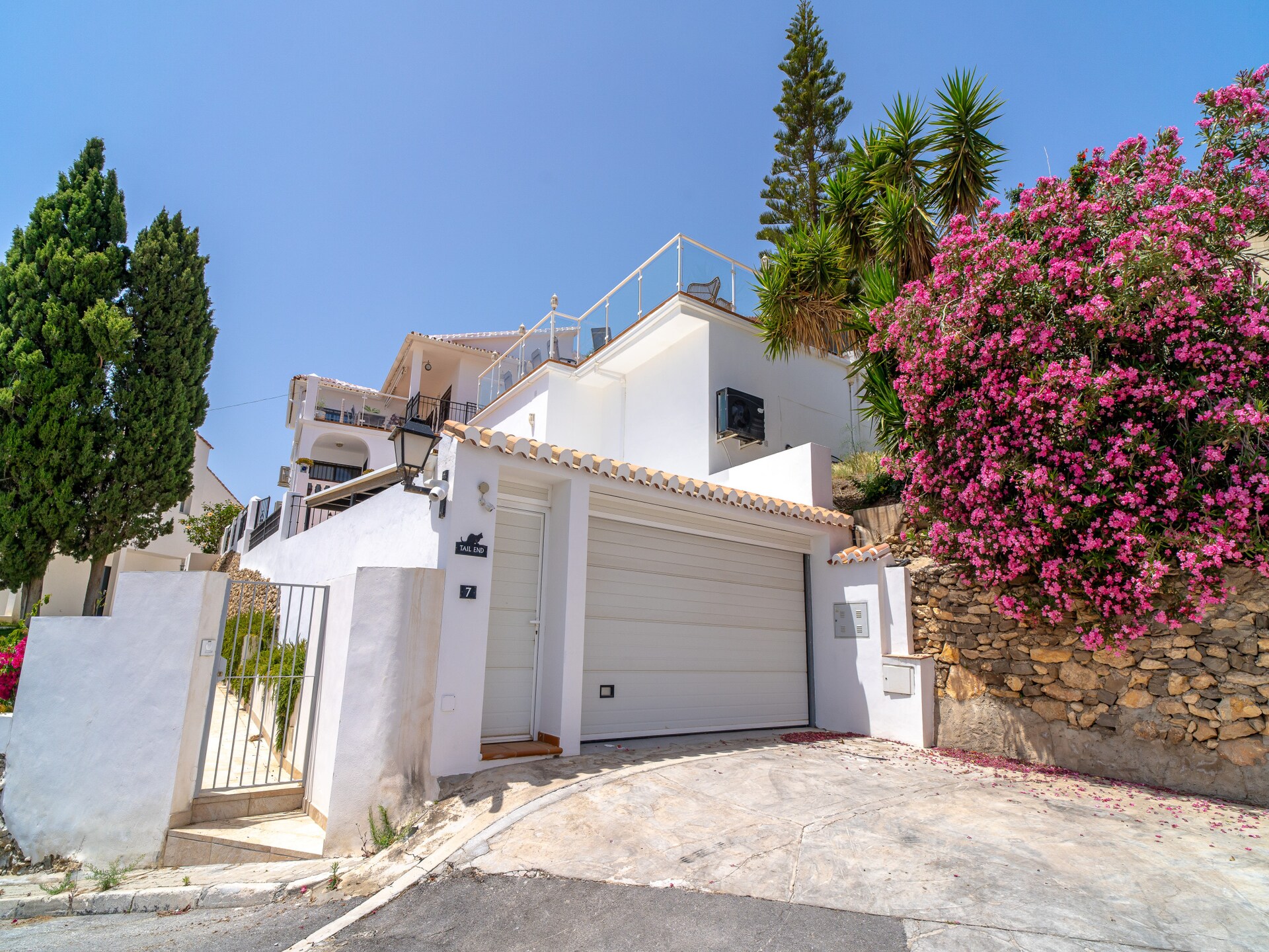 Mirador de Punta Lara: Ruime villa met zeezicht en tuin bij Nerja - foto 37